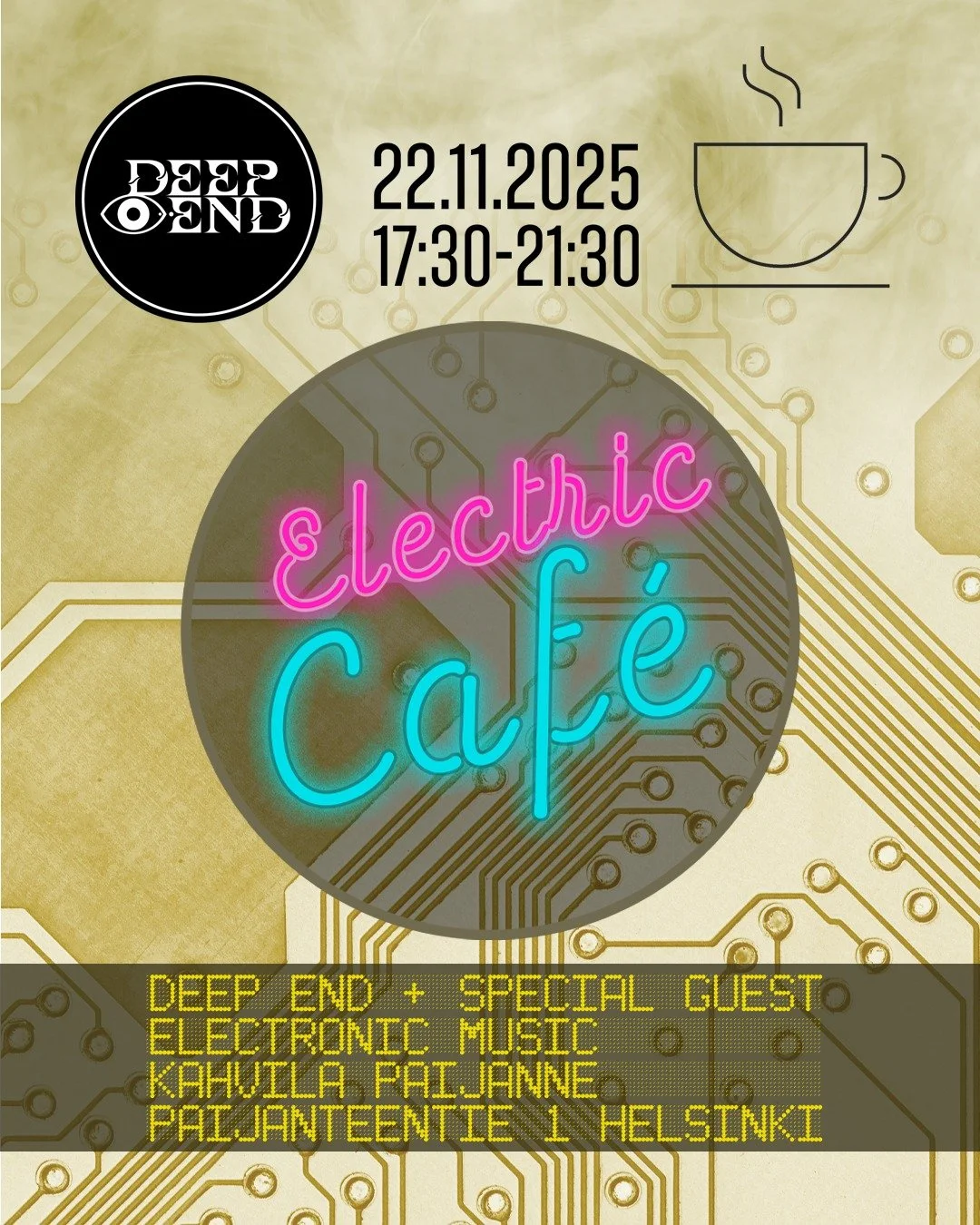 Lauantaina @deepend.fi &amp; @heidibmusic alkuillasta Vallilassa! 🎼 Oma setti 17:30-18:30 - organic/progressive/melodic house + indie dancea. Lis&auml;ksi luvassa my&ouml;hemmin ainakin teknoa ja sit&auml; virallista Housea 🏚️ 😎 Tuu moikkaa!