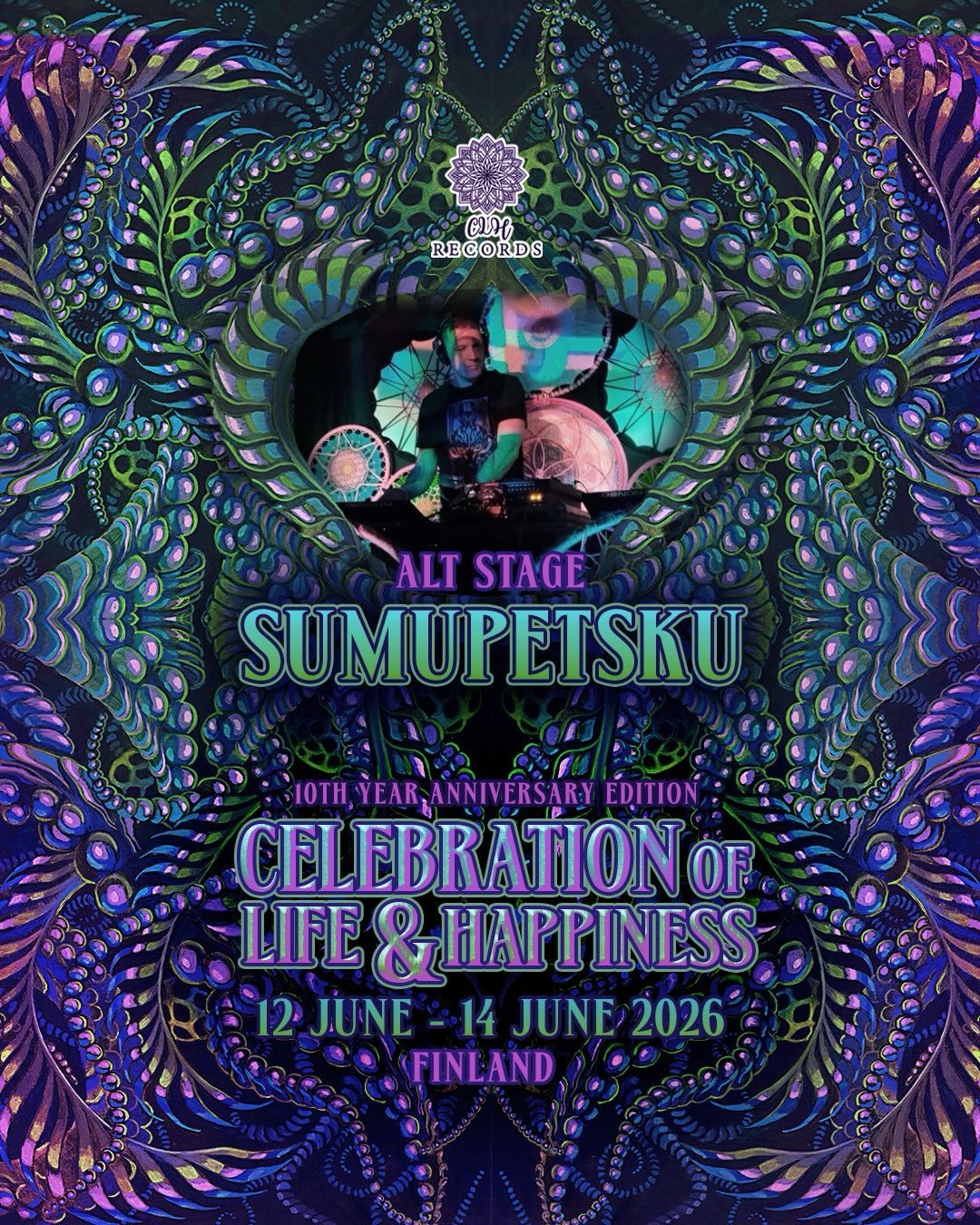 12.-14.6.2026 - Happy to be in the lineup with all these amazing DJs ✨Stages &amp; surroundings built by top UG deco, lighting and soundsystem crews! Gonna be so much fun! 💜

֎ Two stages
֎ Workshops
֎ Outdoor activities
֎ Sauna
֎ Food

Tickets:
htt