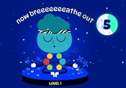 Felix the Helix helps kids with rare conditions  strengthen their lungs in Easy Breezy Breathing.