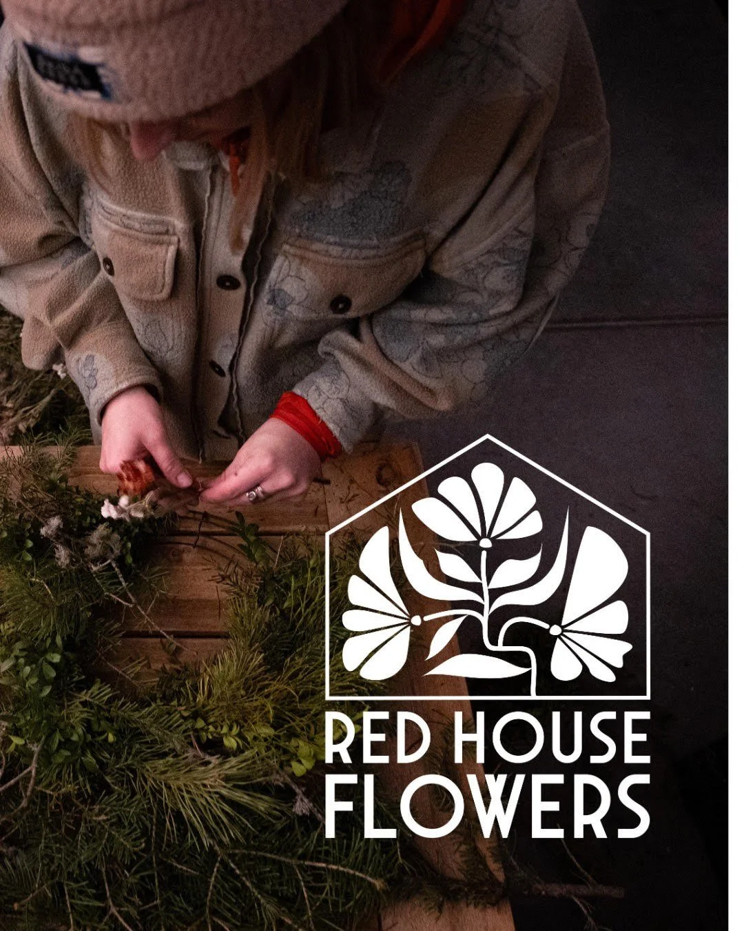 Holiday Wreath Making: Red House Flowers