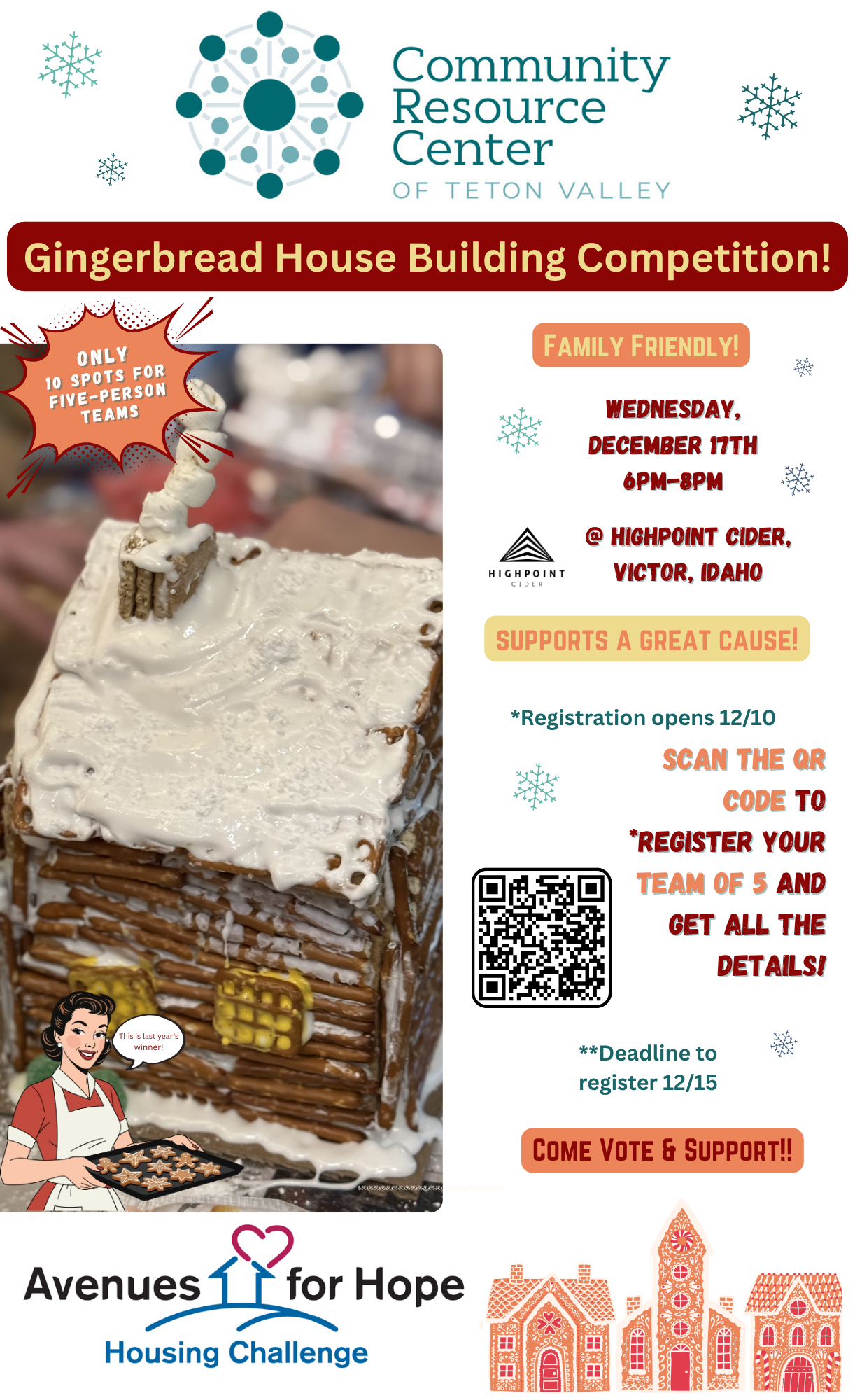 Gingerbread Building Competition!