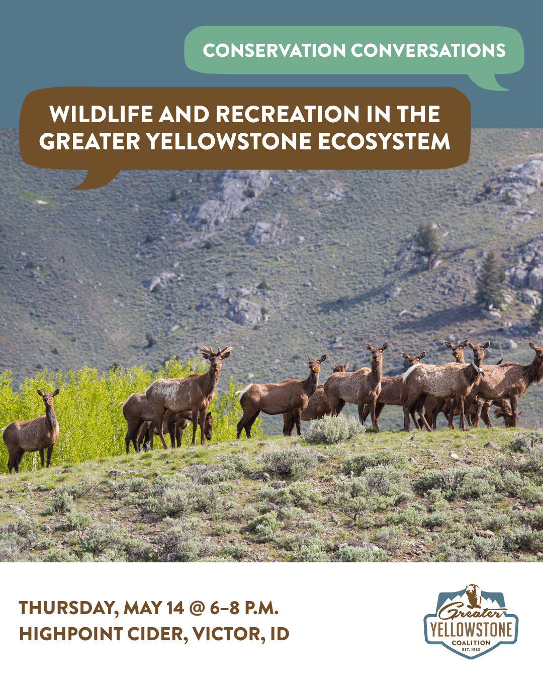 Conservation Conversations—Wildlife and Recreation in the Greater Yellowstone Ecosystem