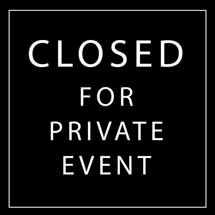 Taproom Closed - Private Event