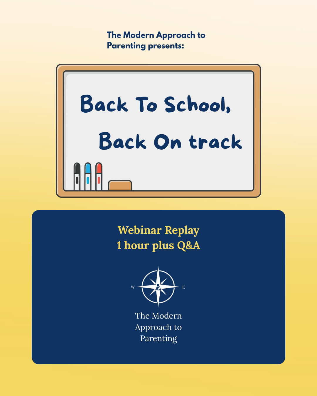 Back to School, Back on Track