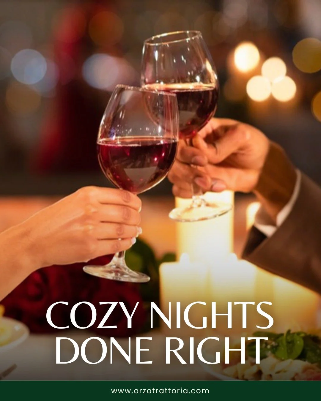 Cozy nights call for comforting bites. Find your new favorite winter dish at Orzo.