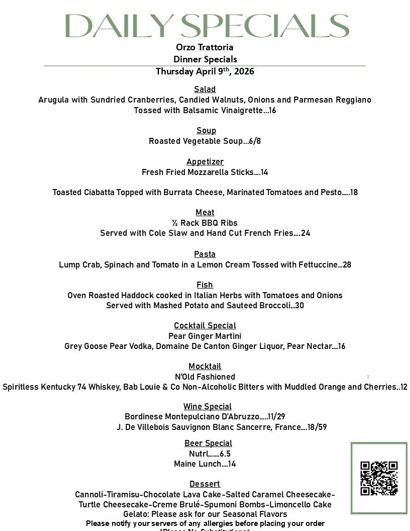 #ItalianCuisine #mangiaitaliano #orzoeats #mangiaitaliano🇮🇹🍴🍝🍷 #NorthAndoverEats #LocalDining #orzotrattoria #northsndovereats #Italiandining