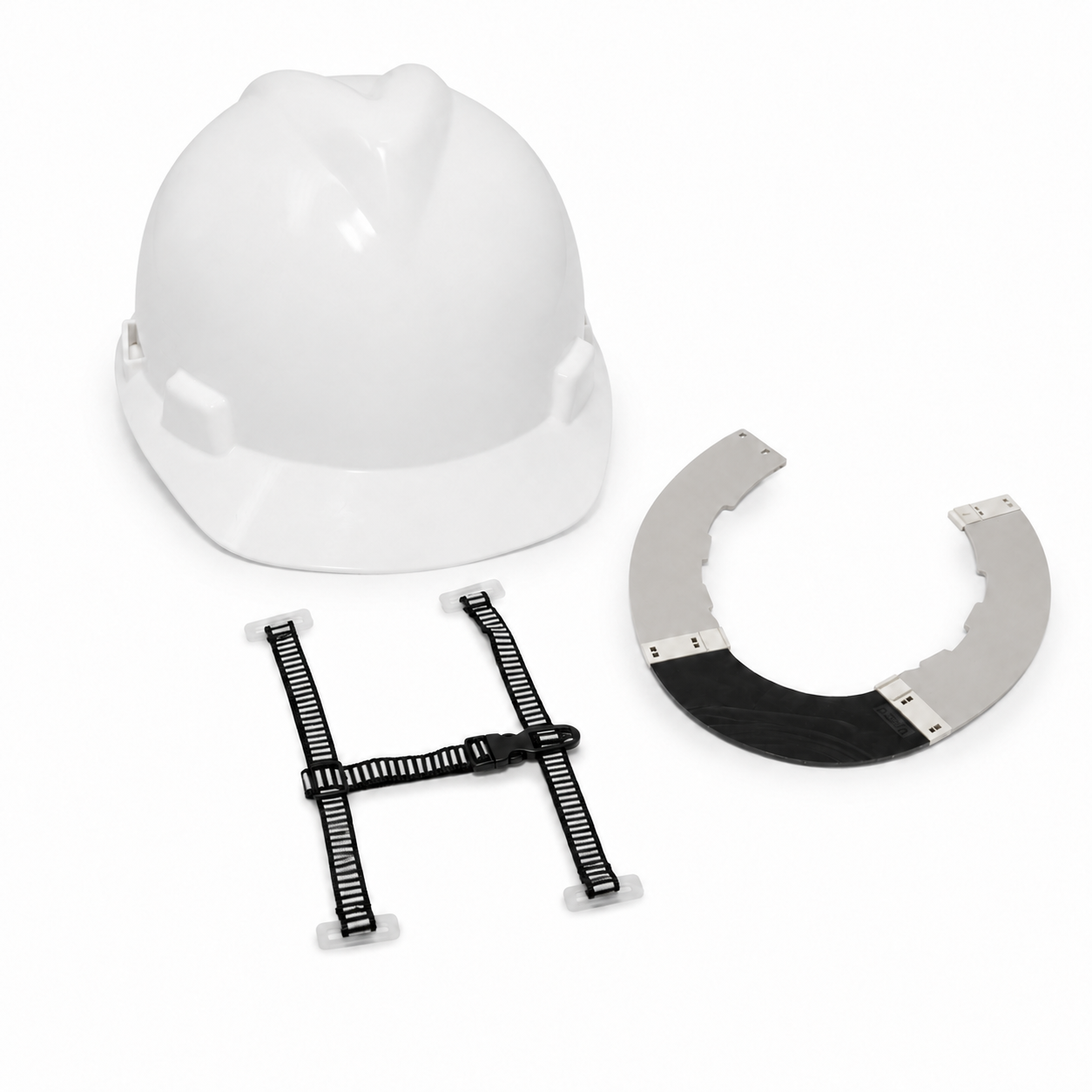 Kit Casco MSA + Visera + Barbiquejo