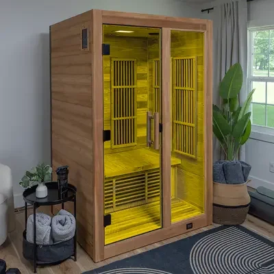 infrared sauna with chromotherapy