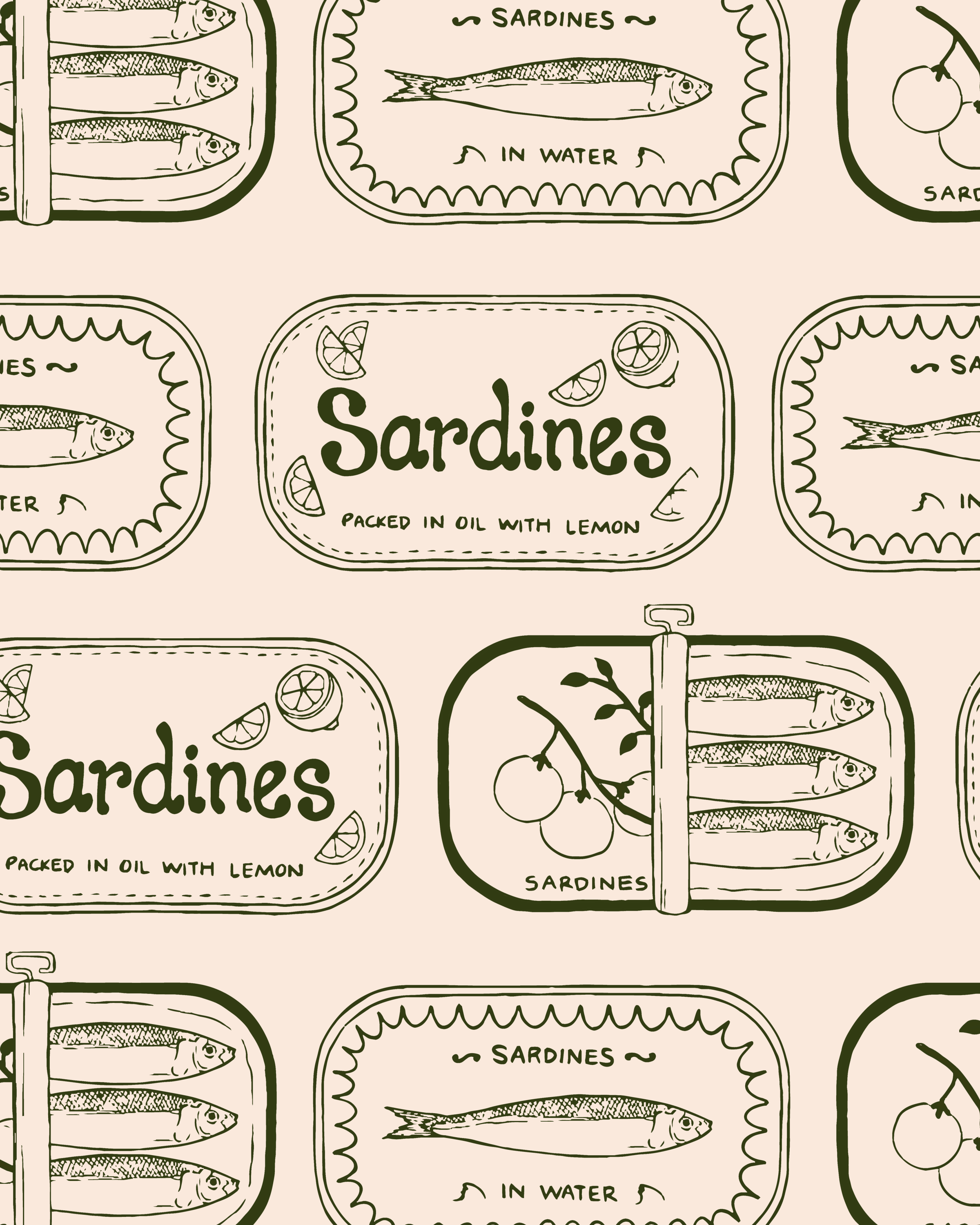 Sardine Can Outline