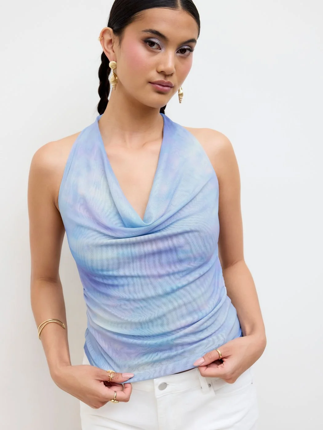 Watercolor AOP Halter Top 1.jpg