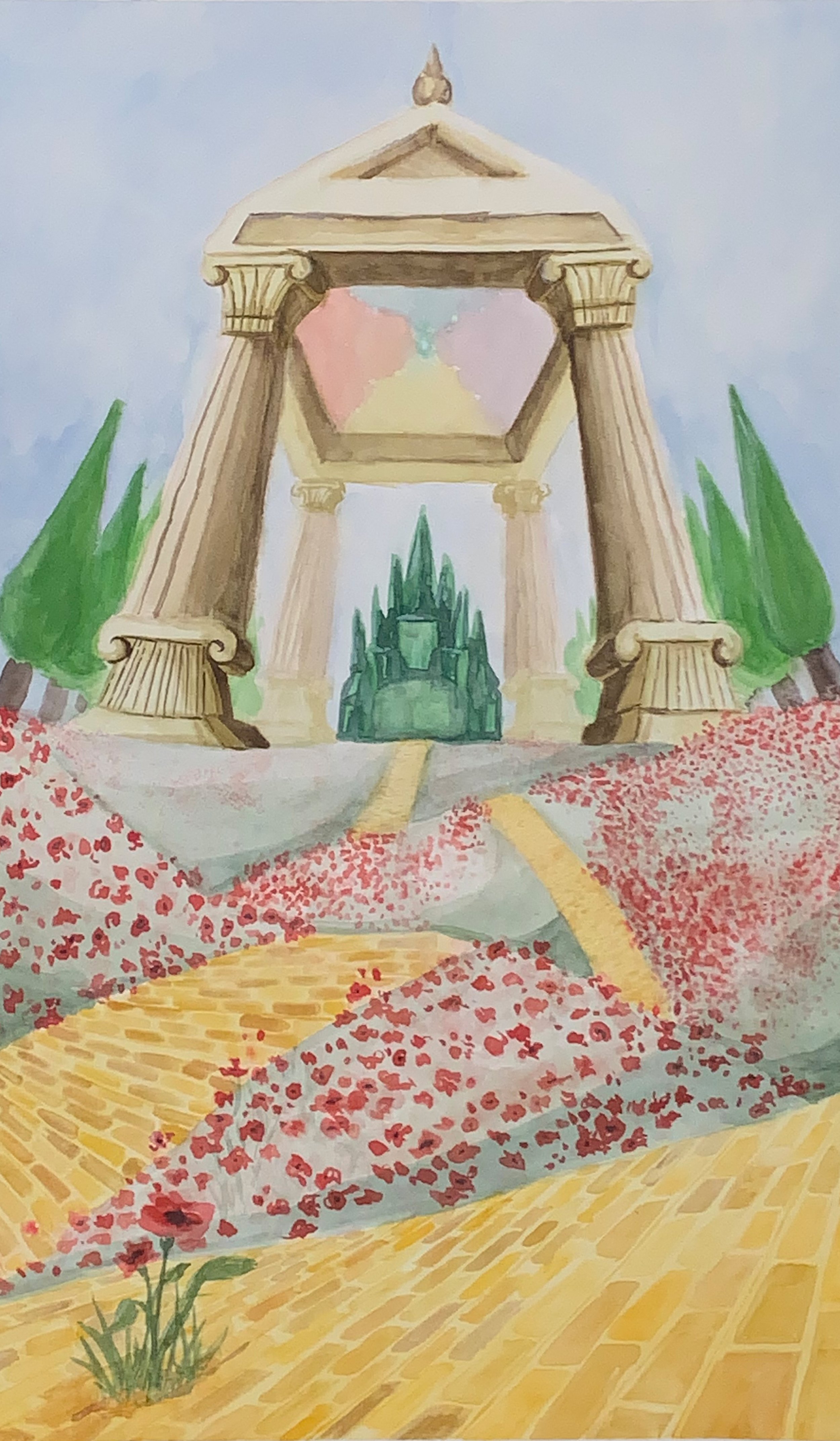 The Wizard of Oz in Ancient Greece (14x24)