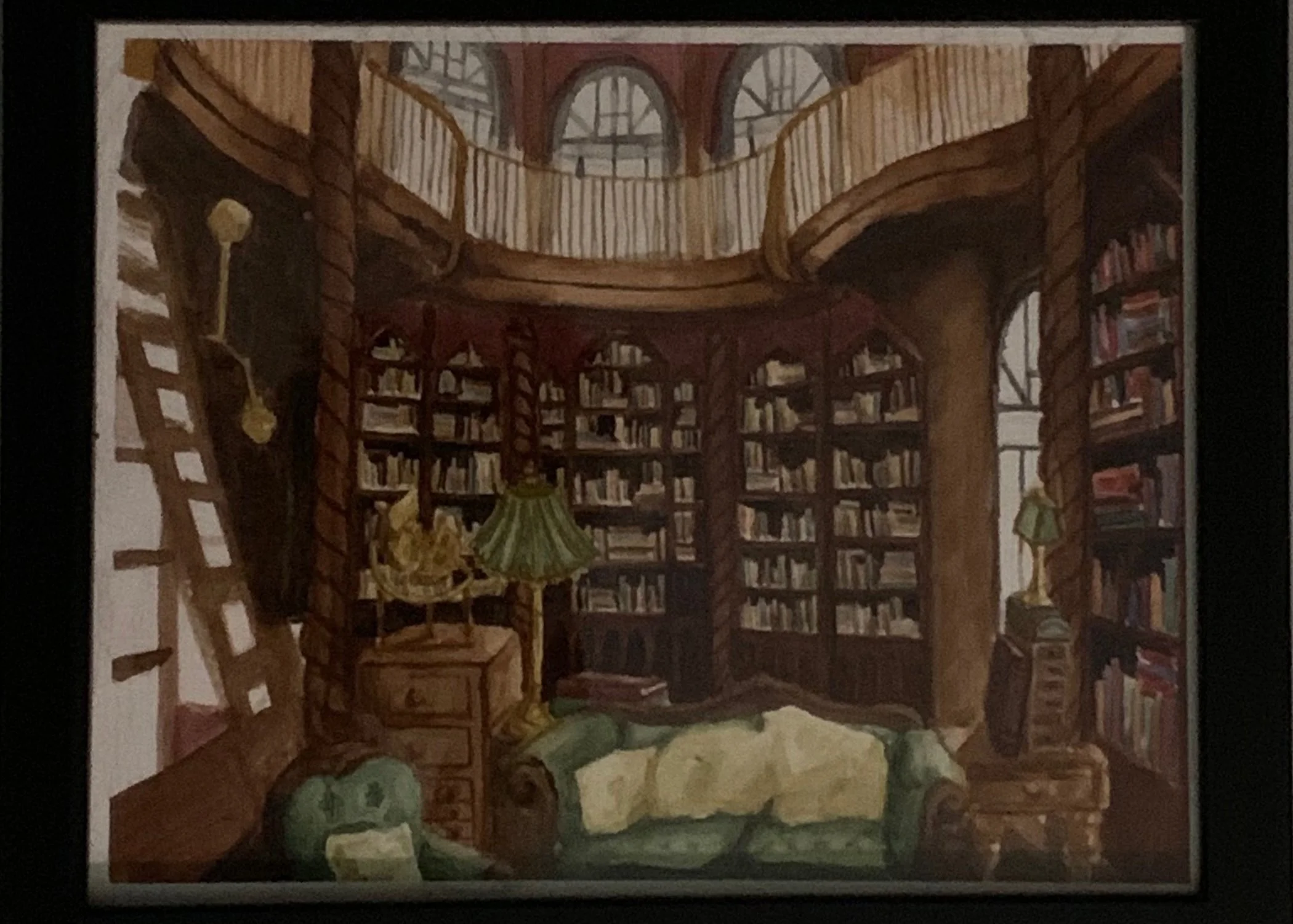 Library Concept Art (8x10)
