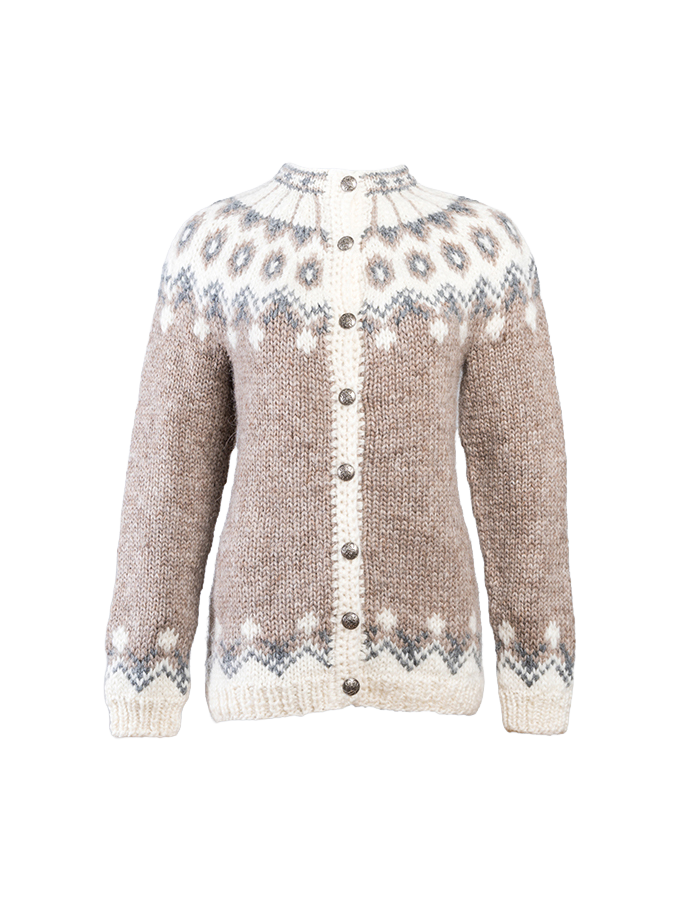 Guðbjörg Icelandic Women's Cardigan with buttons