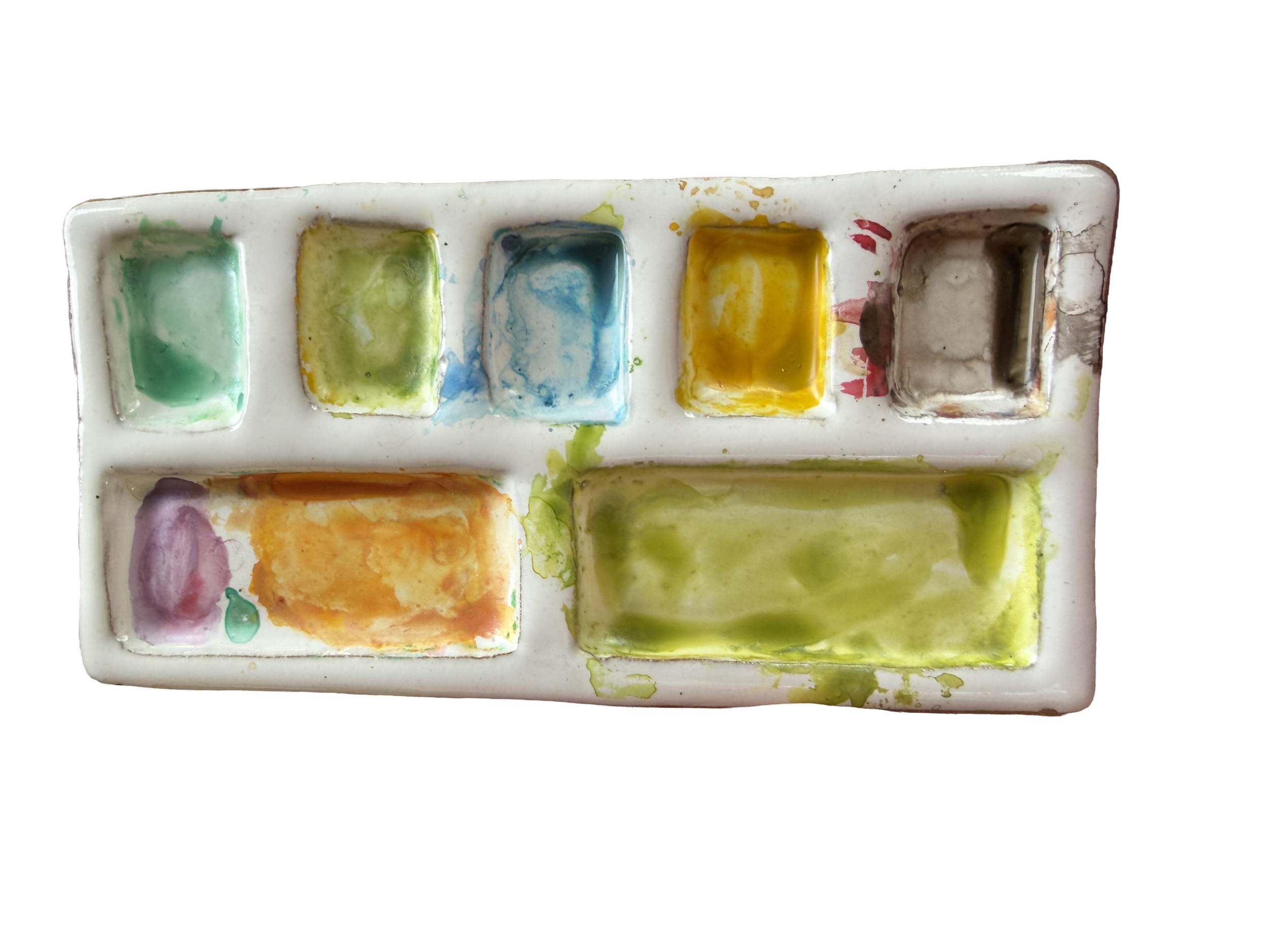 Ceramic Paint Palettes