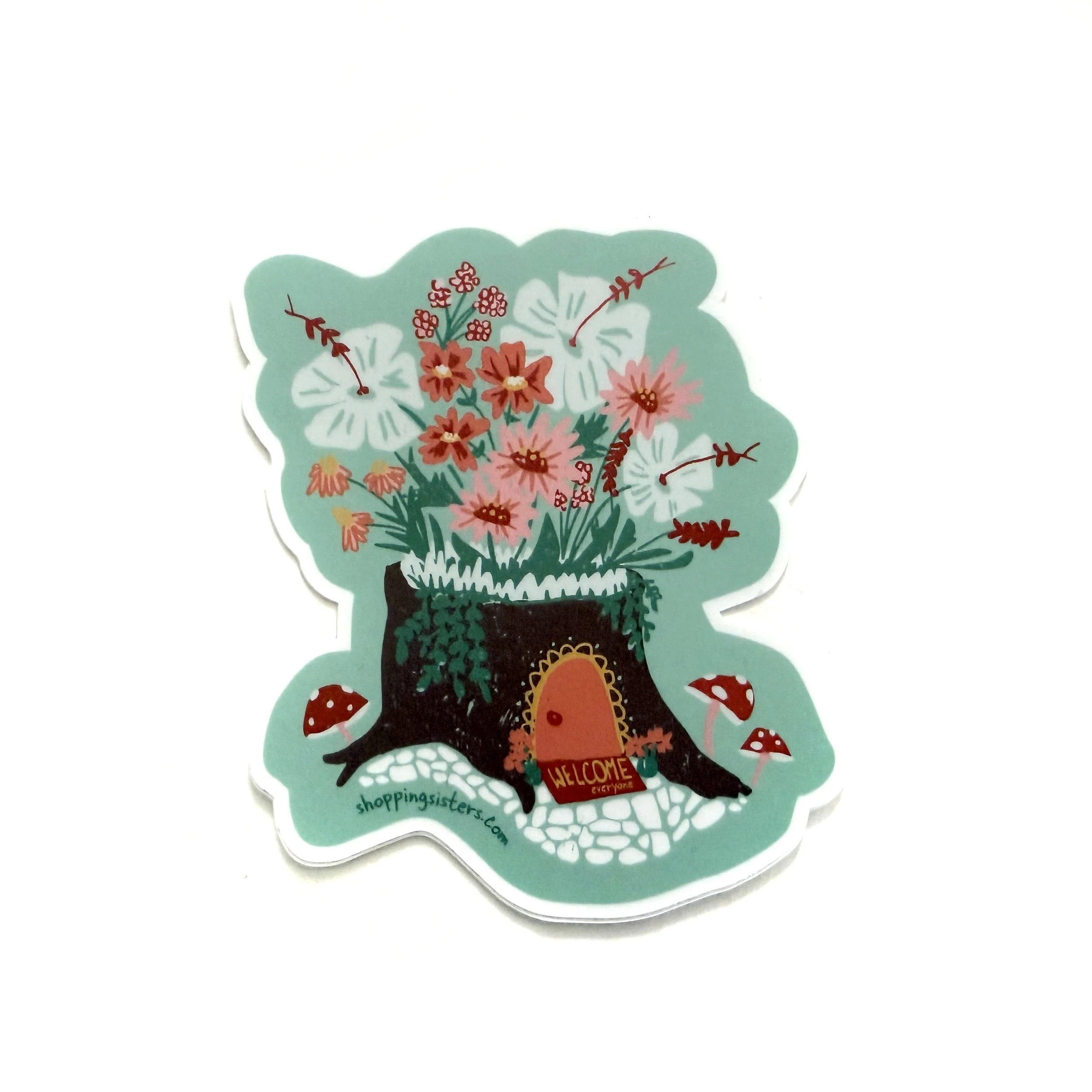 Fairy Door Everyone Welcome: Stickers