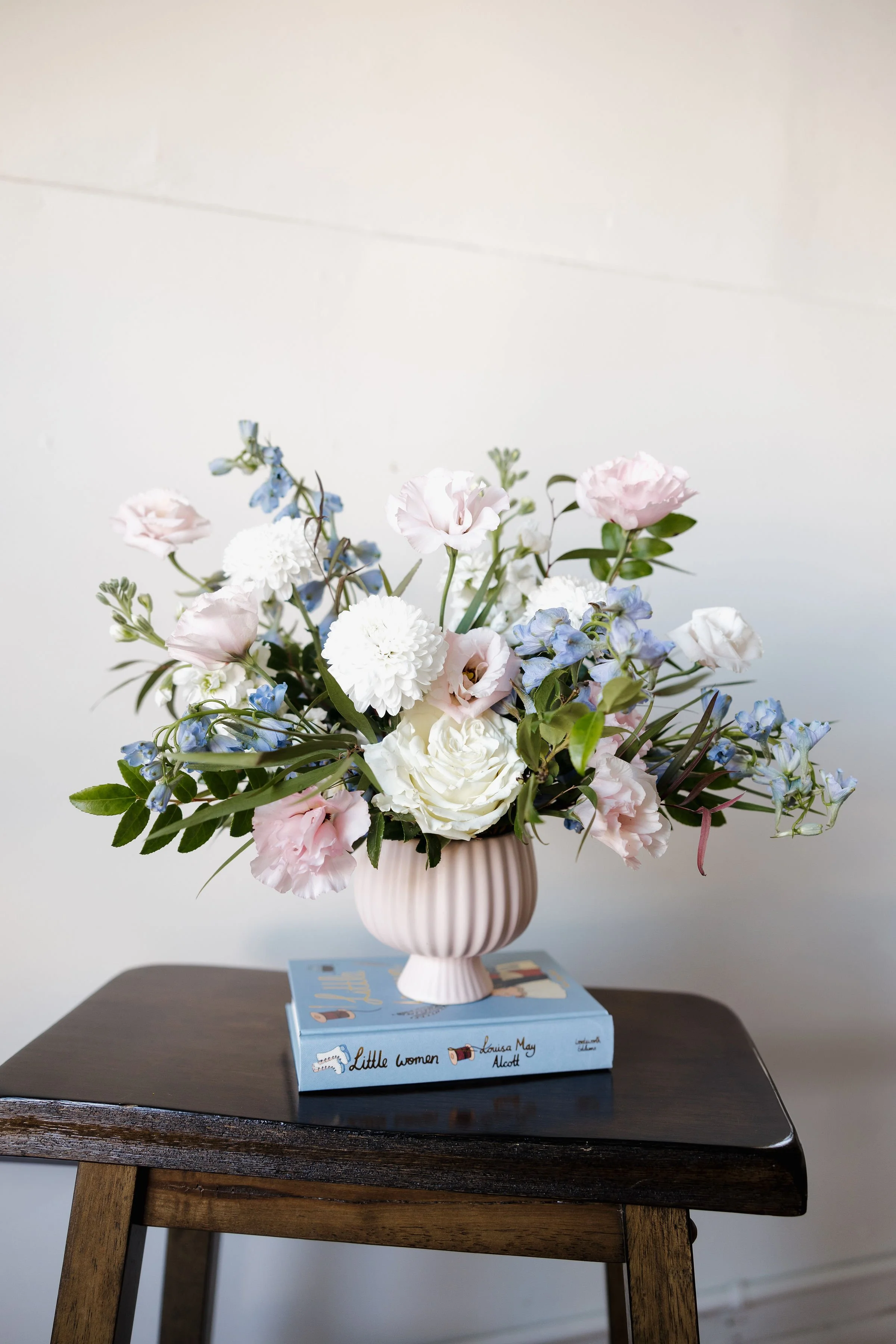 Little Women Book with Flowers