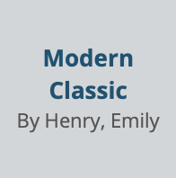 Modern Classic by Emily Henry - Releases 4.6.27