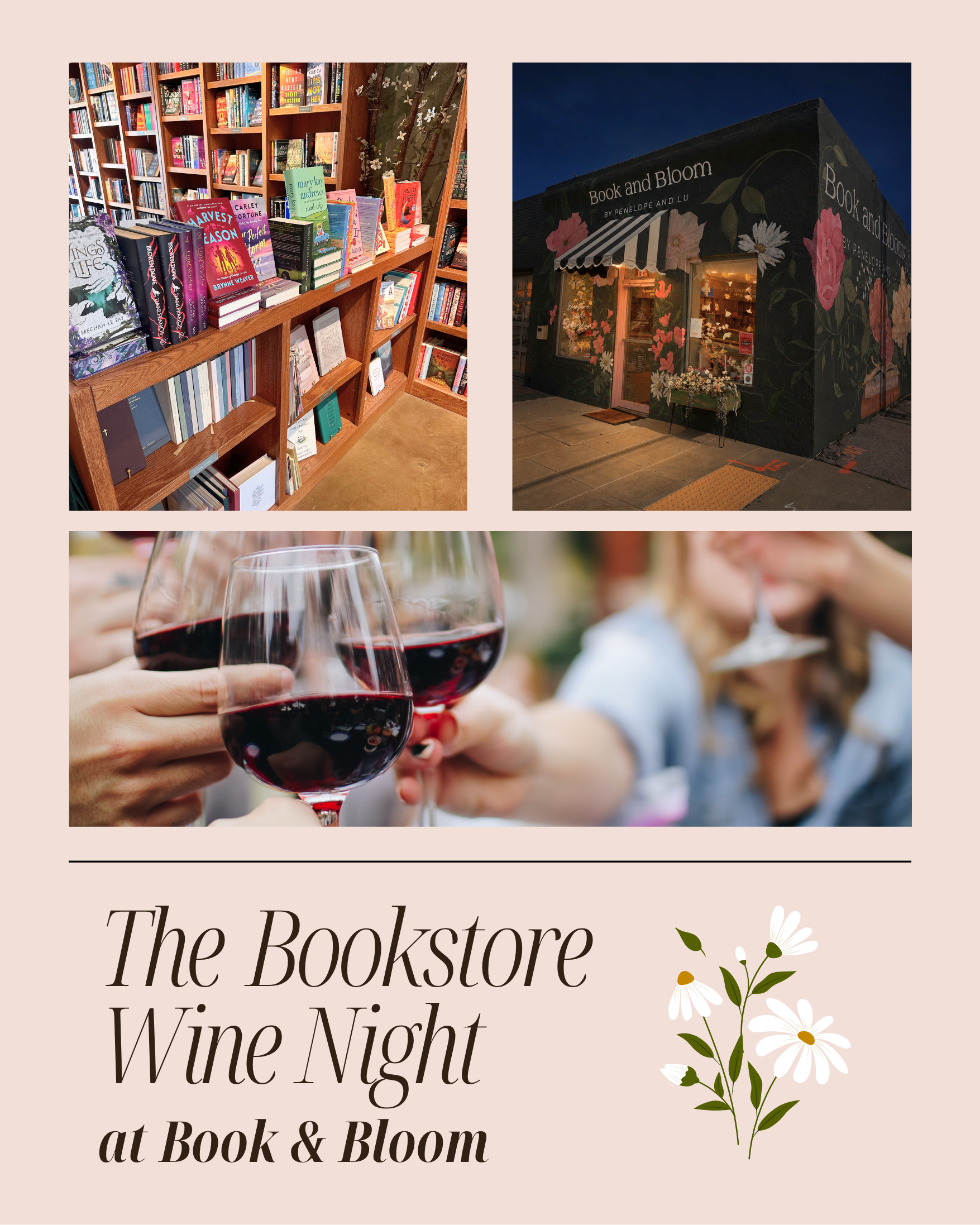 Bookstore Wine Night