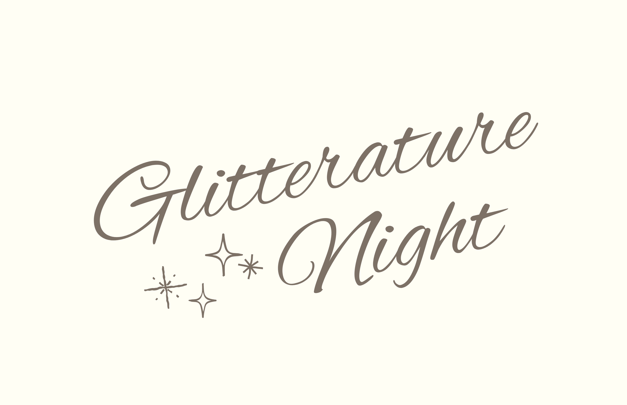 Glitterature Night
