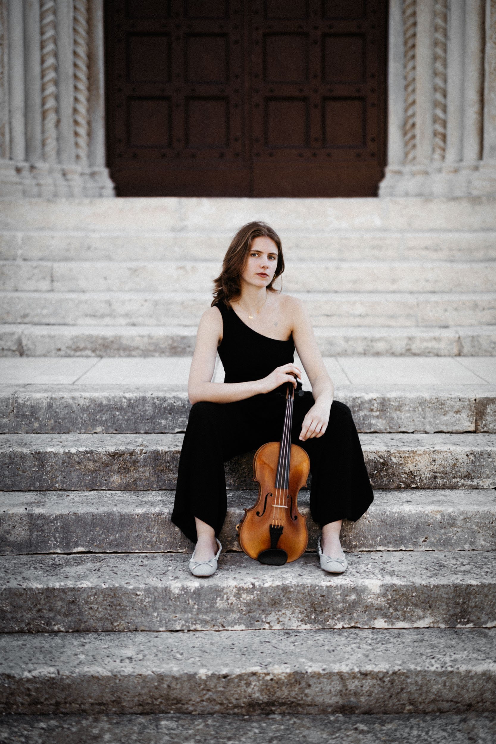 Musician portrait perfect for concert programs and posters