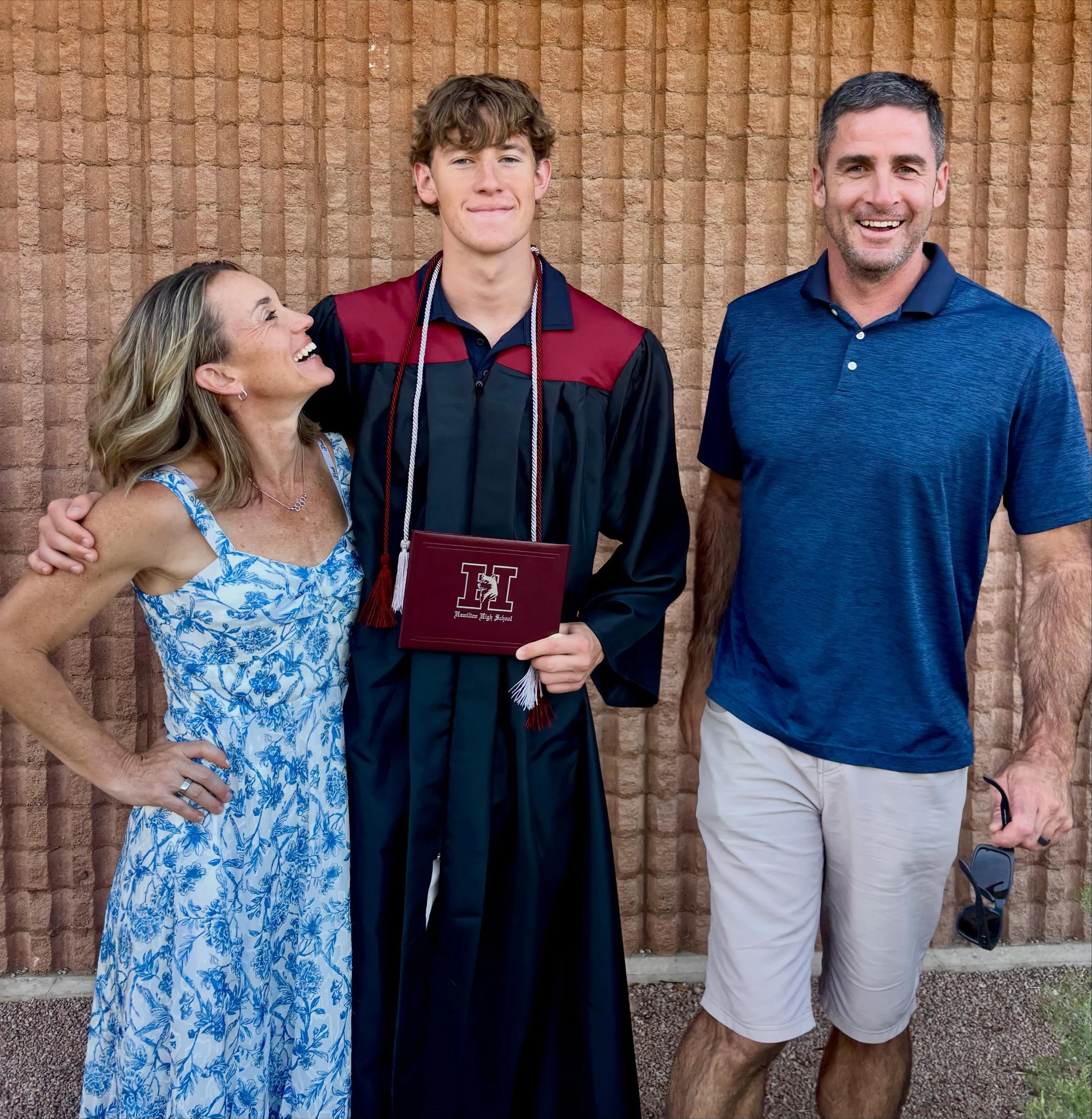 We are a motley crew. 
.
We are not for everyone and for sure an acquired taste.
.
But we are his people and have been there and will be there for all of the things past, present, &amp; future.
.
@sawyer.rietz you are loved ❤️. Congratulations on the