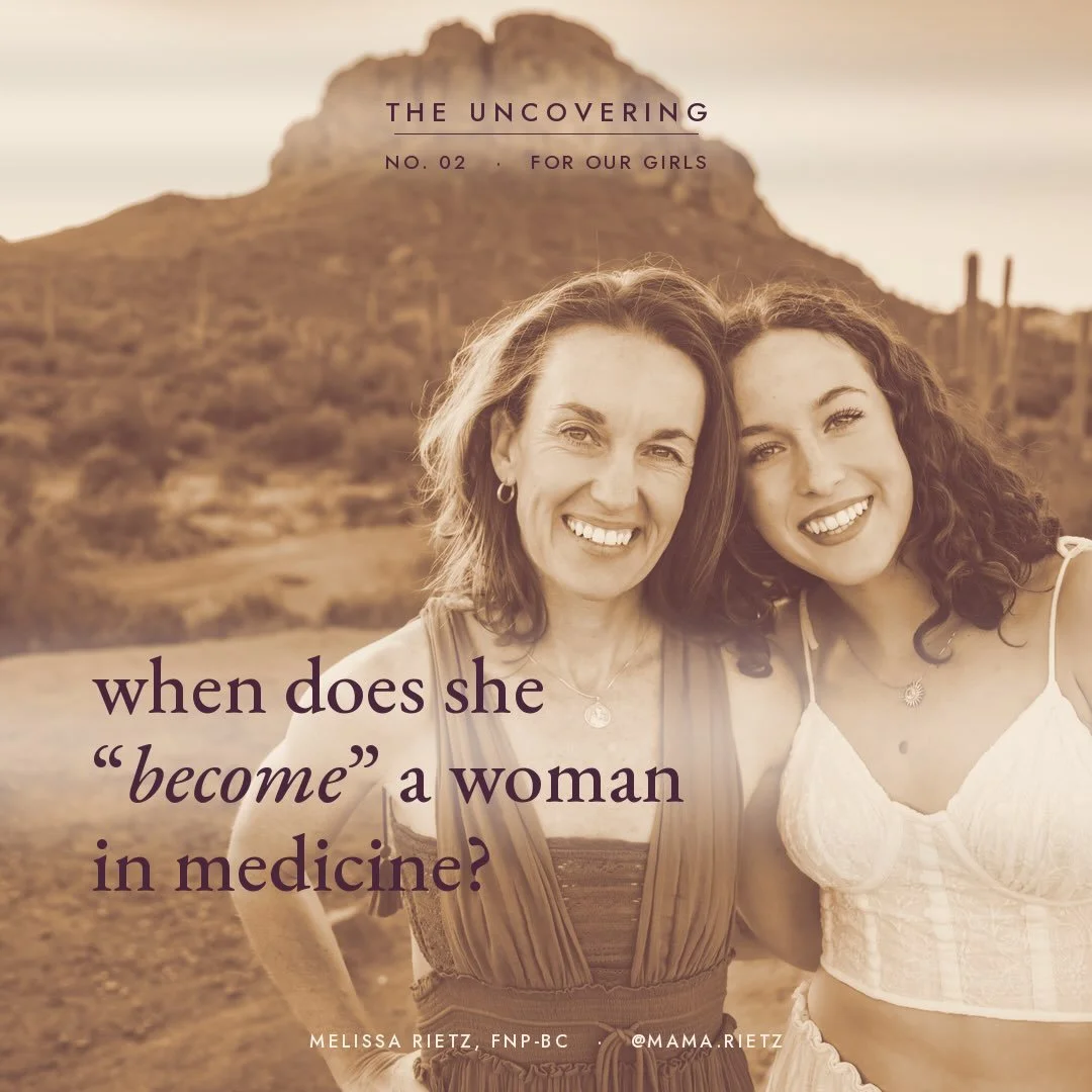 When does a girl &ldquo;become&rdquo; a woman in medicine?

This is a question that has driven me a bit batty for most of my career, because her body doesn&rsquo;t wait for us to decide. Some girls start their period at ten, and most by fifteen. She 