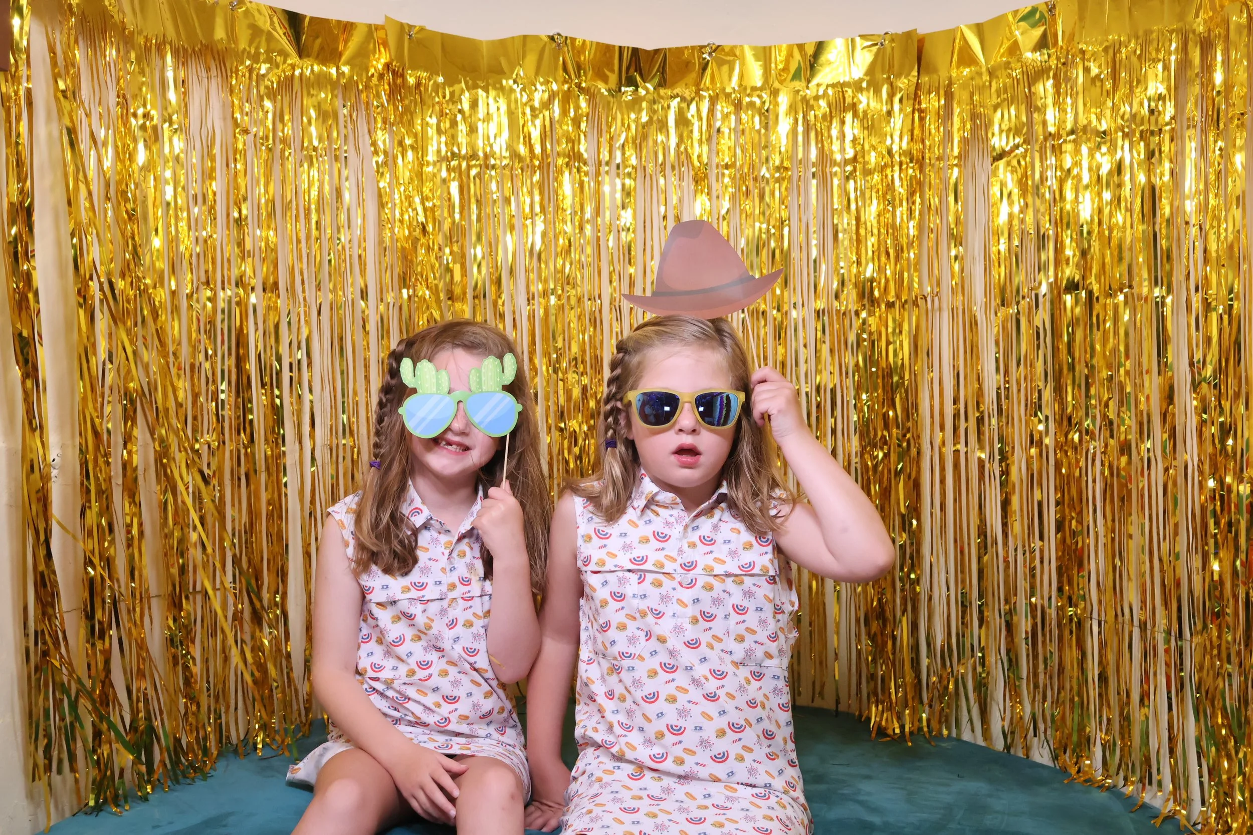Kids in a Photo Booth 