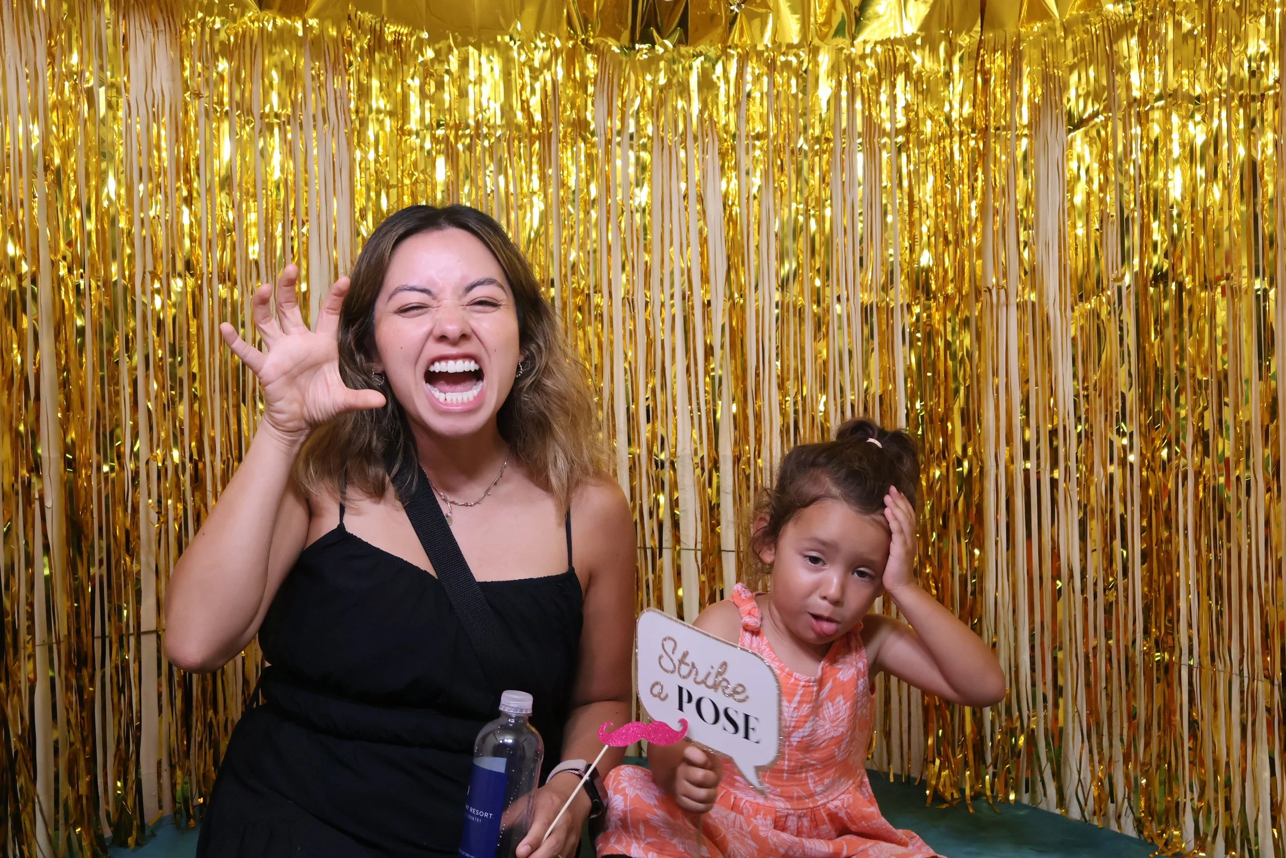 funny faces in a Photo Booth