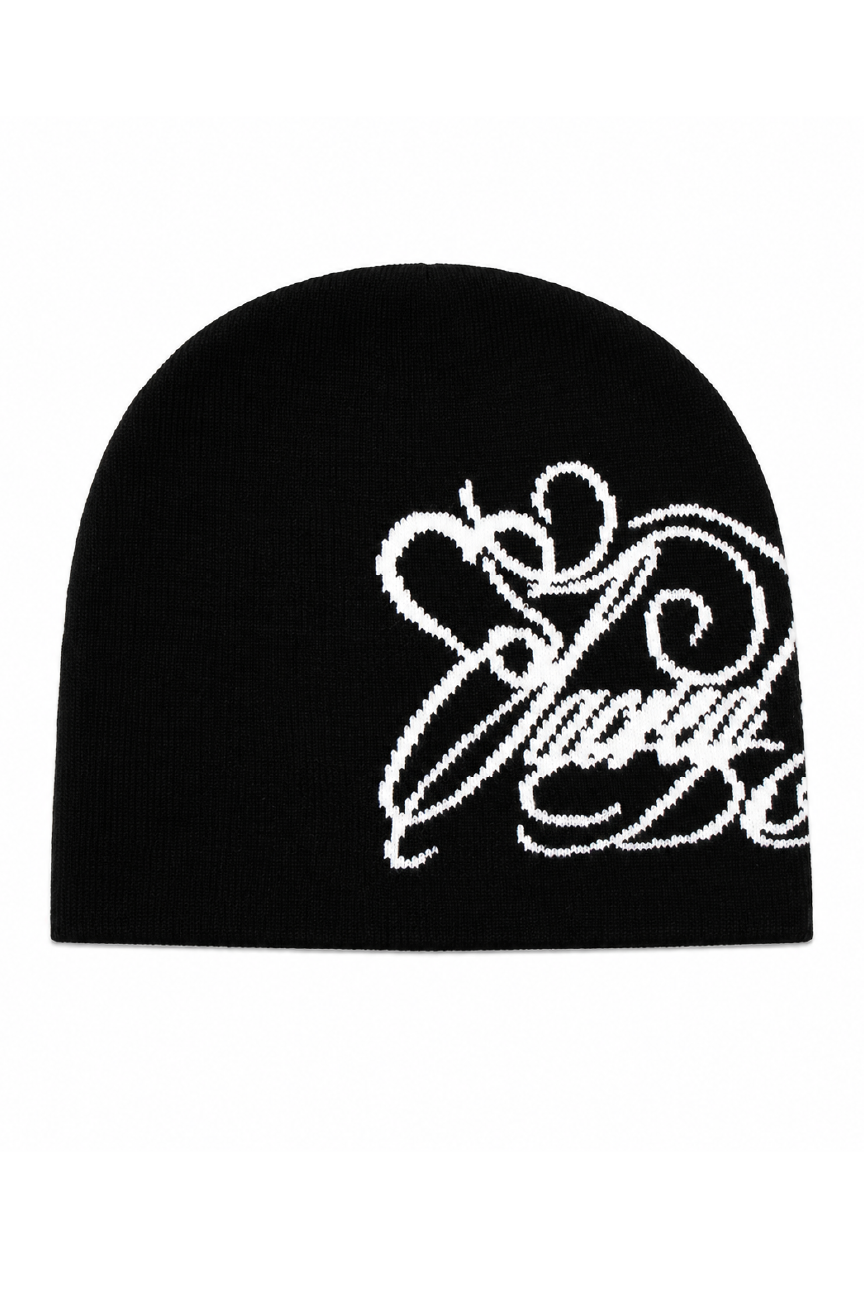 Black Sacred Heart Beanie