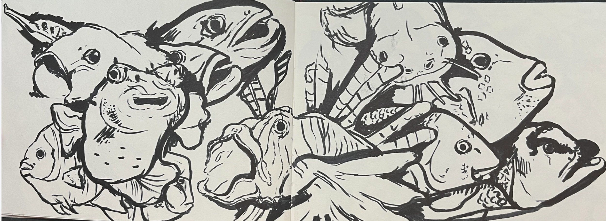 Ink brush pen