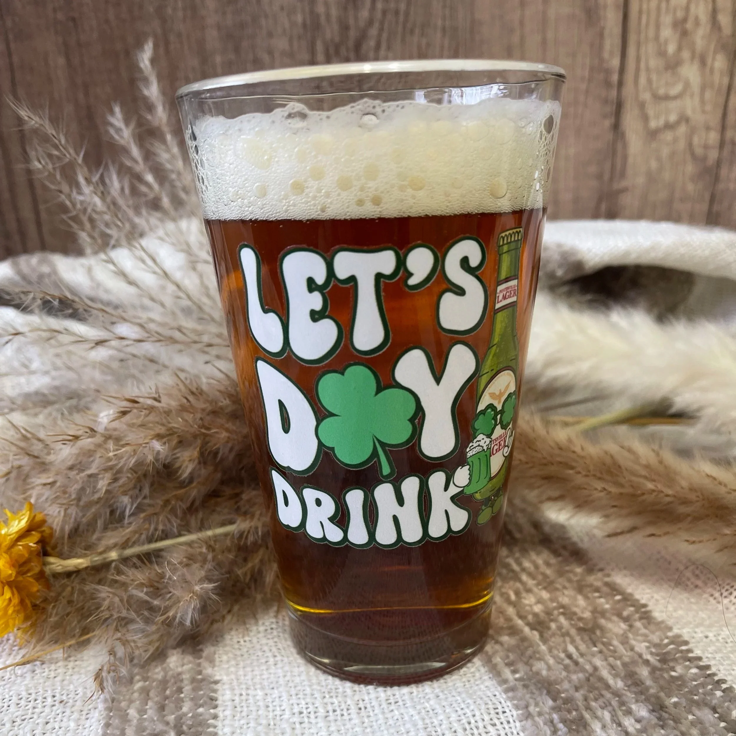 Let's Day Drink Pint Glass