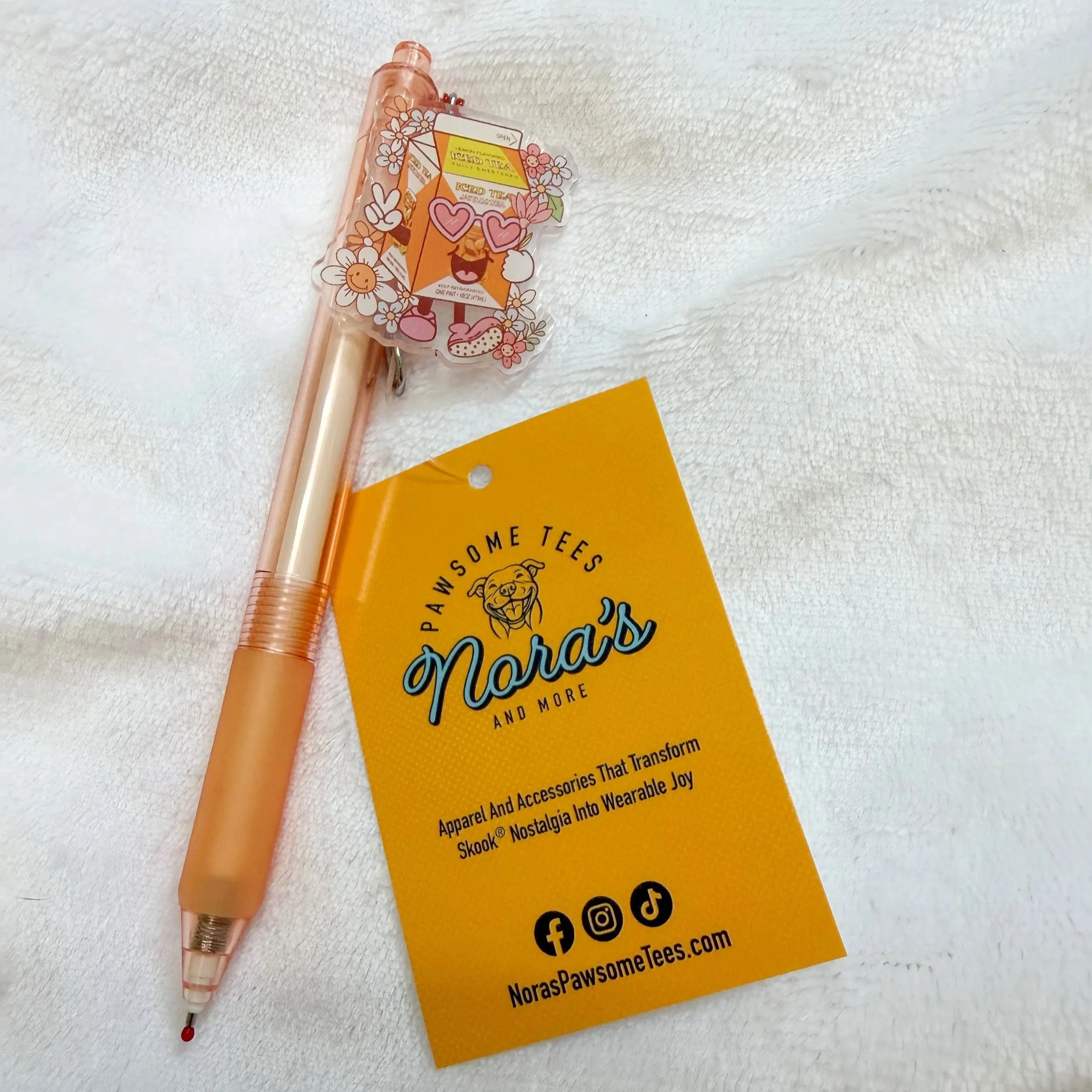 Iced Tea Character Pen