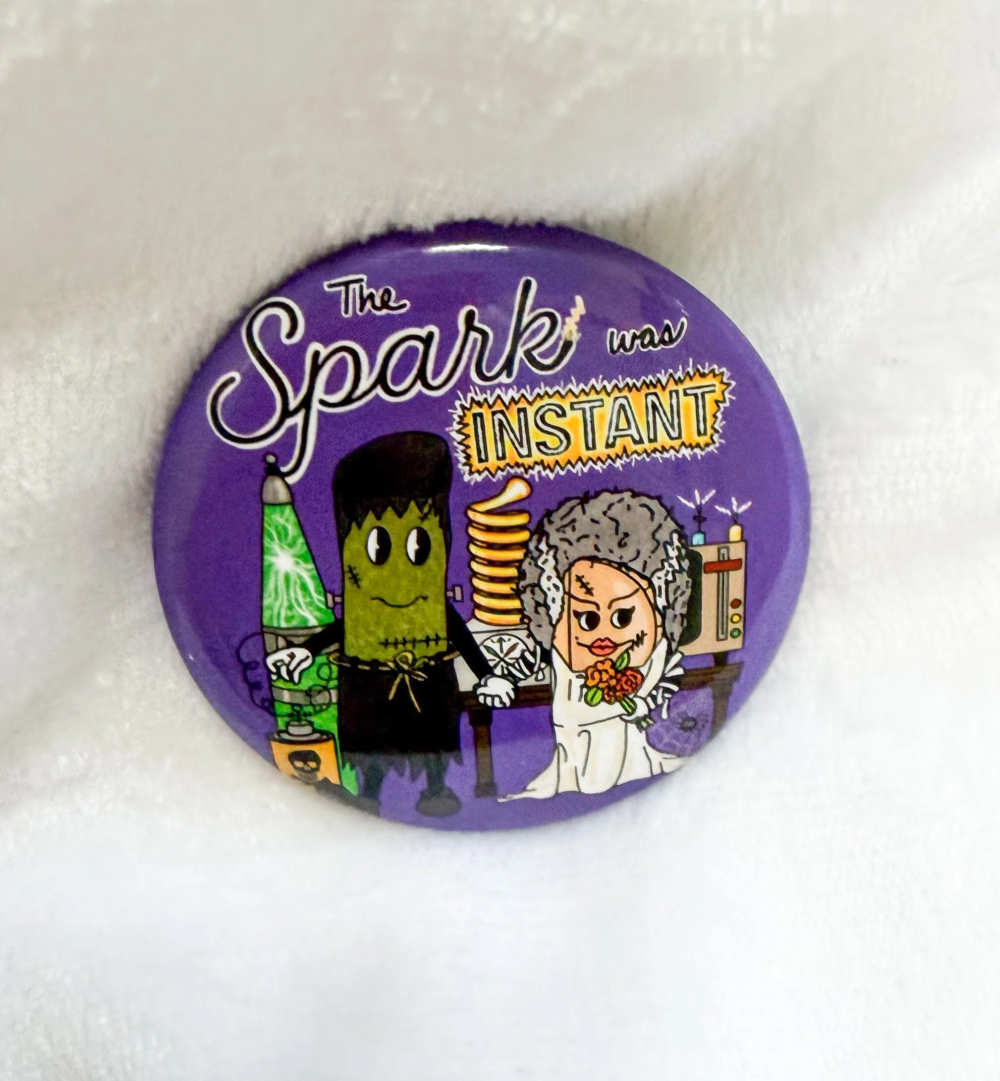The Spark Was Instant Magnetic Bottle Opener