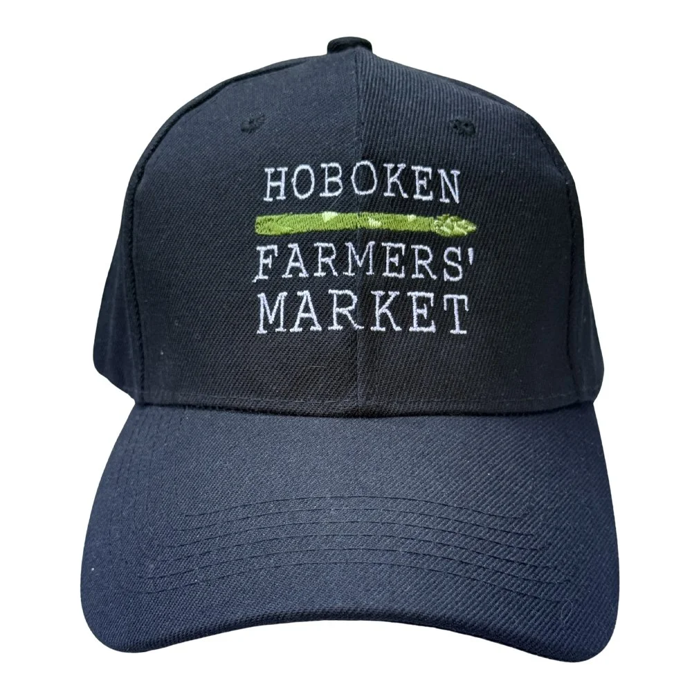 Hoboken Farmers' Market Embroidered Baseball Cap
