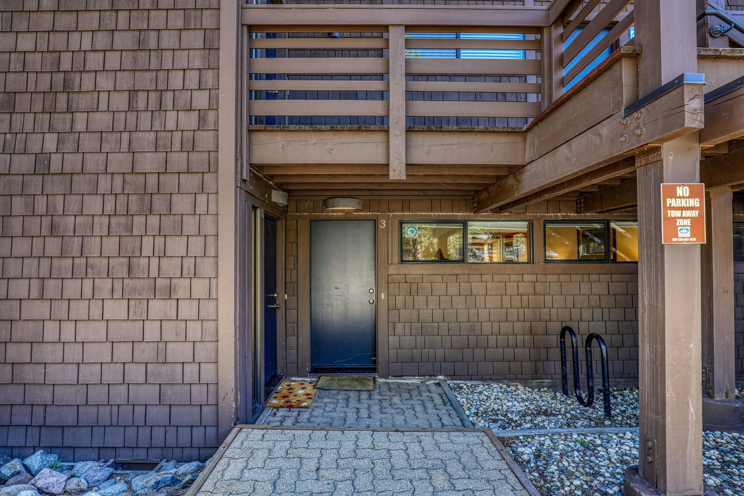 unit 3 view of front door