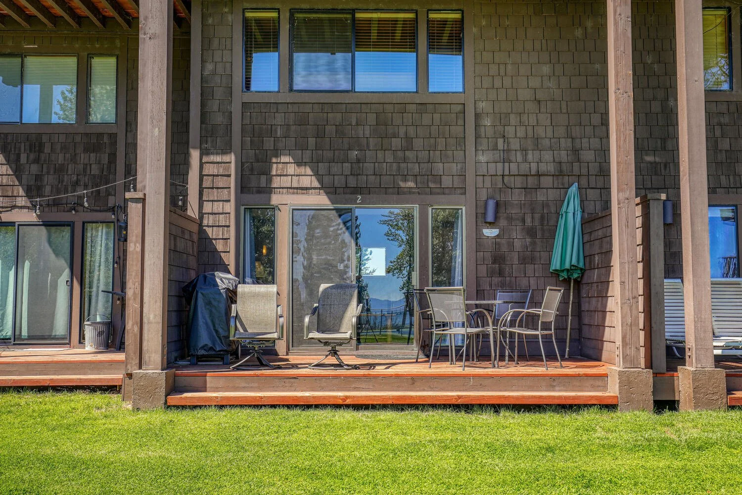 unit 2 view of back deck