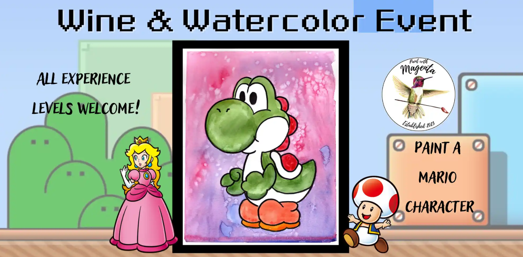 Wine and Watercolors with Elisa