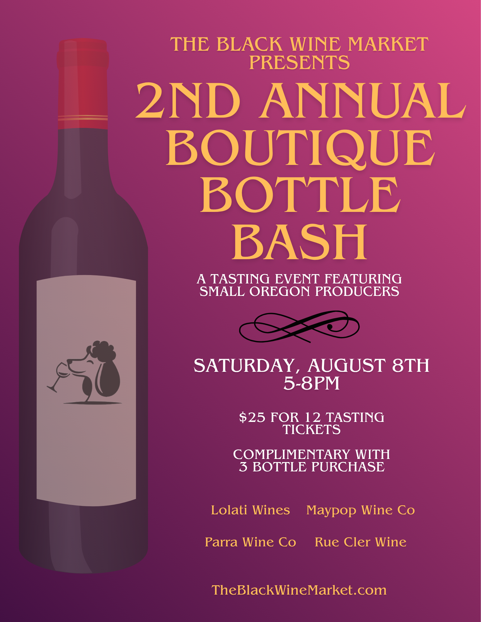 2nd Annual Boutique Bottle Bash