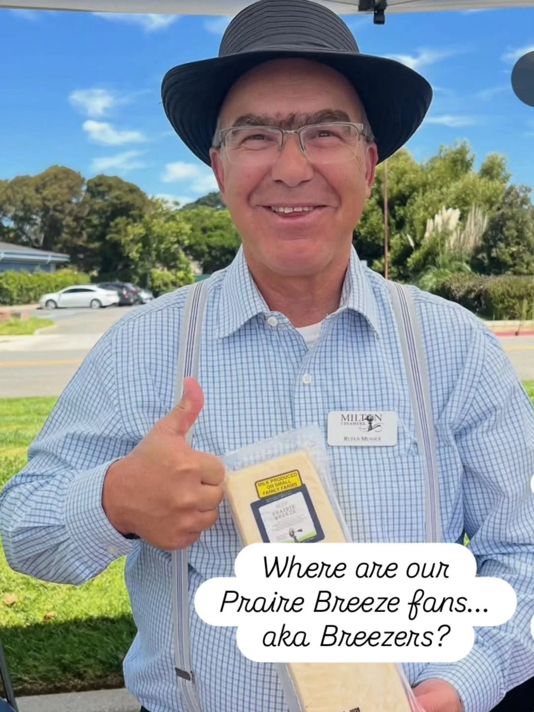 🧀💛 Where are our Prairie Breeze&reg; fans &mdash; our Breezers? 🙌

From cheese shops to deli managers, distributors, and YOU &mdash; thank you for helping us spread the love of cheese! 🧺✨

We couldn&rsquo;t do it without you. ❤️

#PrairieBreeze #