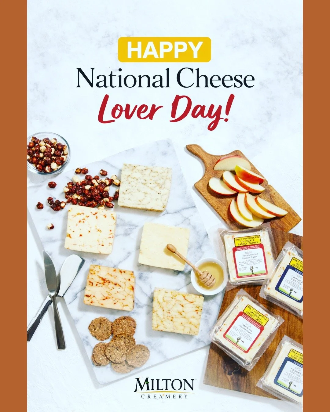 🧀🎉 It&rsquo;s National Cheese Lovers Day! 🎉🧀

Around here, it&rsquo;s basically our favorite holiday of the year.
No decorations needed &mdash; just really good cheese and people who truly appreciate it.

We&rsquo;re incredibly grateful for every