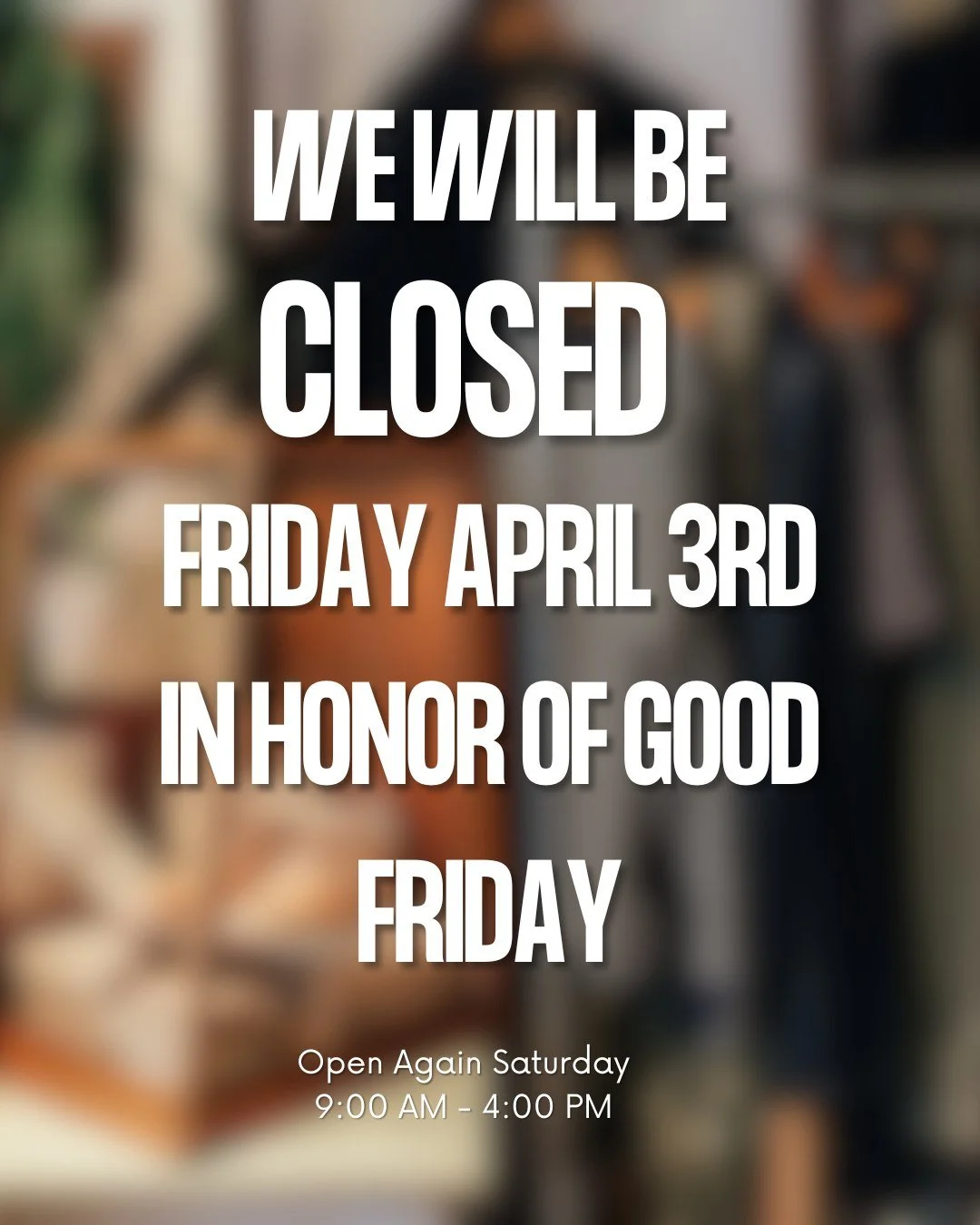Just a reminder that our retail store will be closed on Friday April 3rd for Good Friday.
We will be open Saturday at 9:00-4:00.
Stop in and grab your cheese for your Easter get togethers!

#GoodFriday #miltoncreamery #PrairieBreeze #Easter