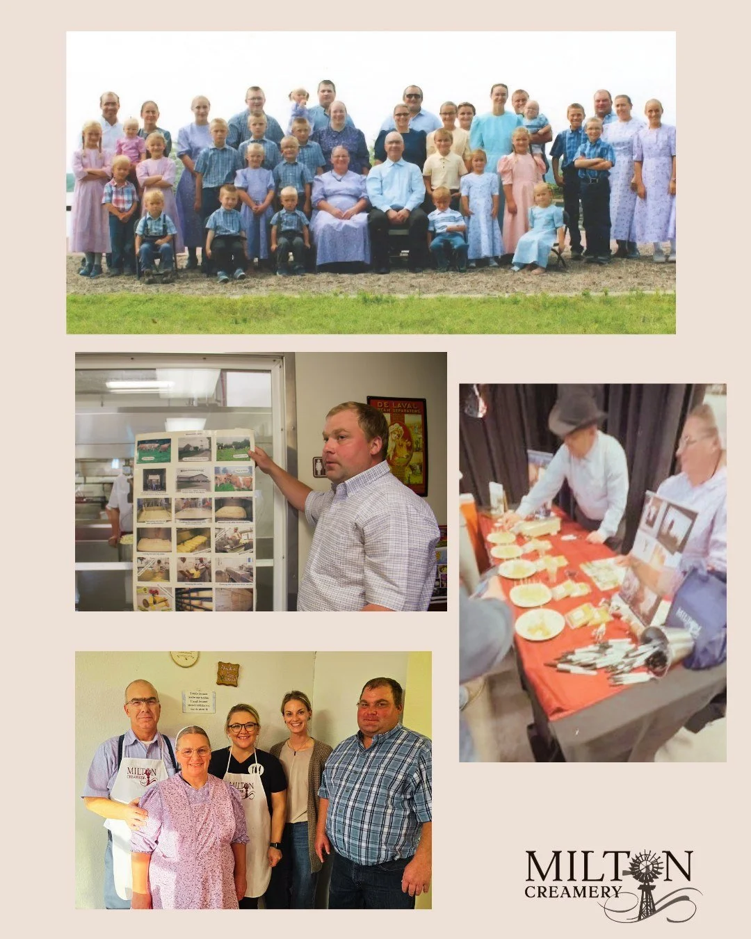 A little behind the scenes of Milton Creamery&hellip;

We are a Mennonite family-owned creamery, and truth be told&mdash;social media isn&rsquo;t something you&rsquo;ll find us scrolling through each day.

Our time is usually spent in the make room, 