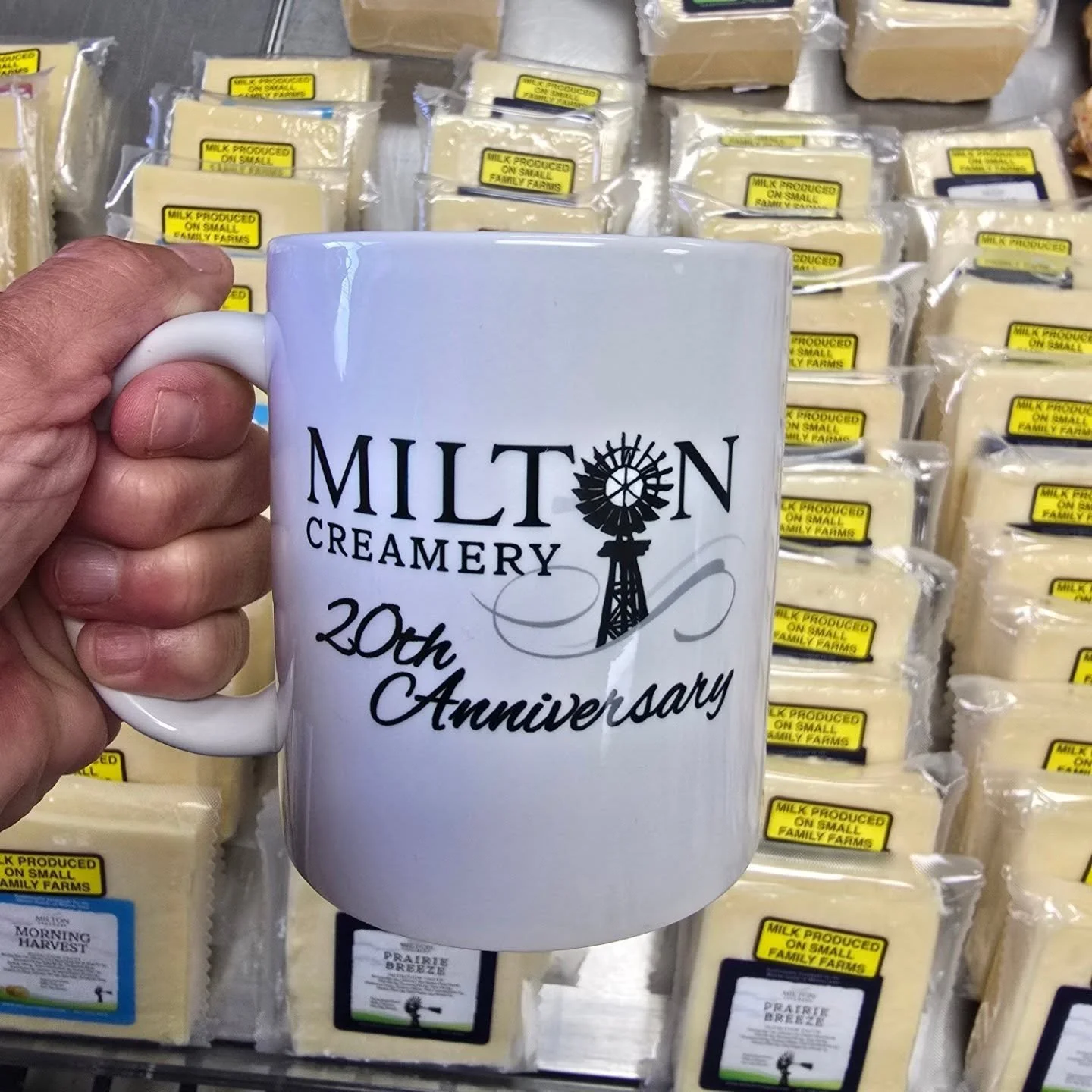 We are coming up on our 20th Anniversary in May and we have some exciting give aways.  Make sure to like &amp; follow so you don't miss out! 

#miltoncreamery #prairebreeze #awardwinnhcheddar 20thAnniversary #pasturetoplate