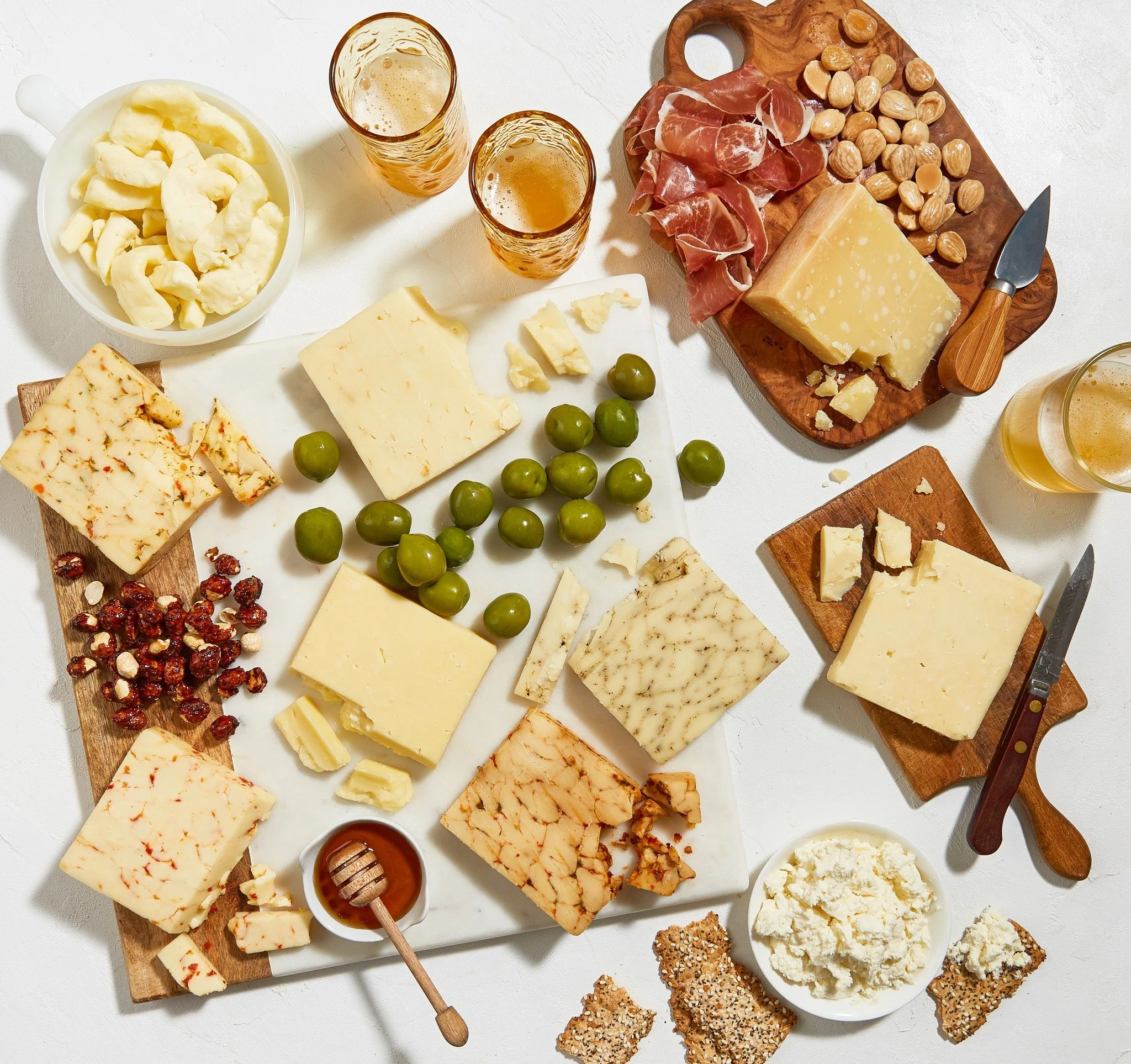 Some of life's best moments happen around a table.

Not because the table is fancy. Not because everything is perfectly planned. But because good food has a way of bringing people together.

A few slices of cheese. A handful of crackers. Maybe a favo