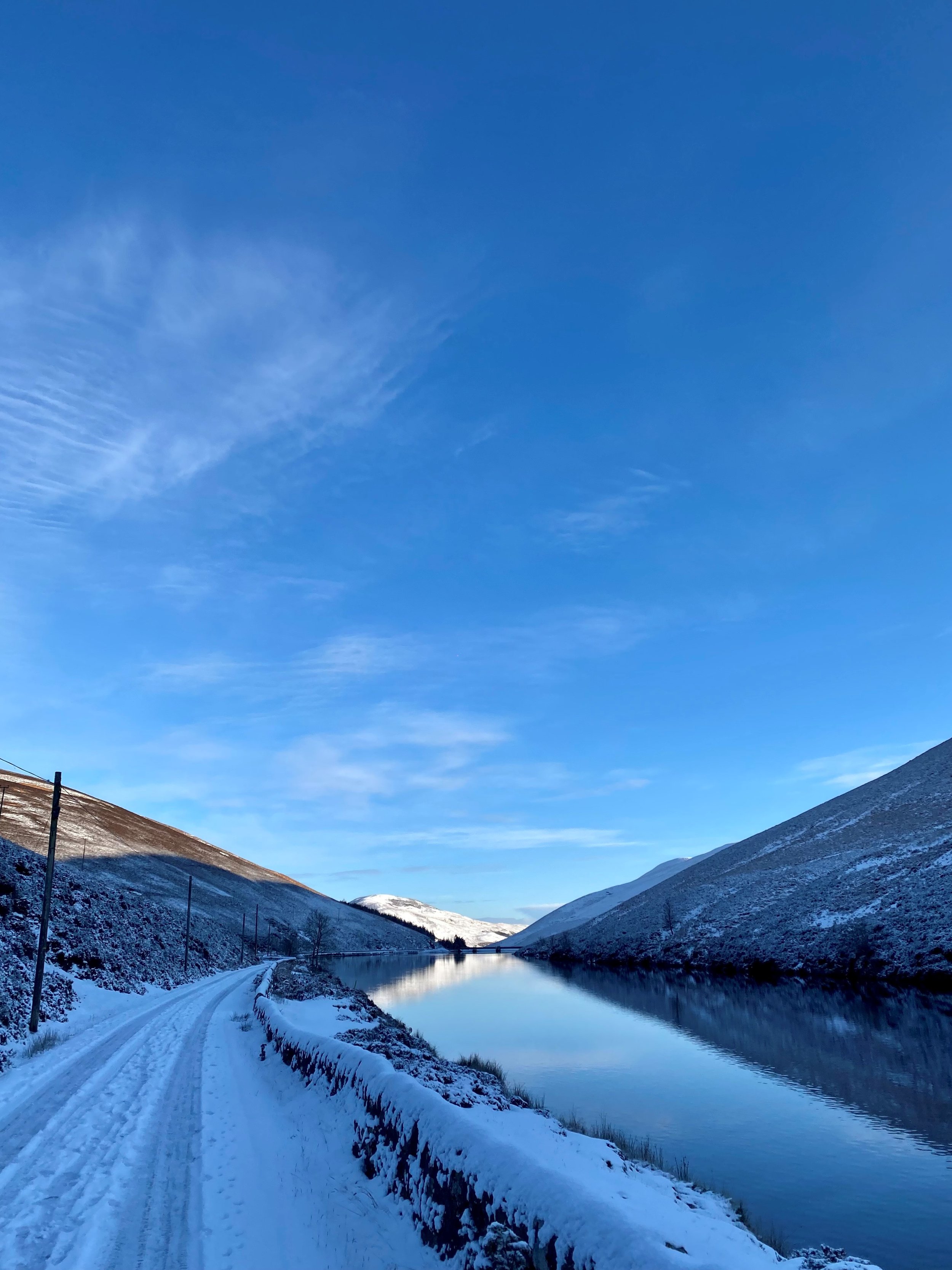 The Pentland Way, Loganlea Reservoir, Nov 23