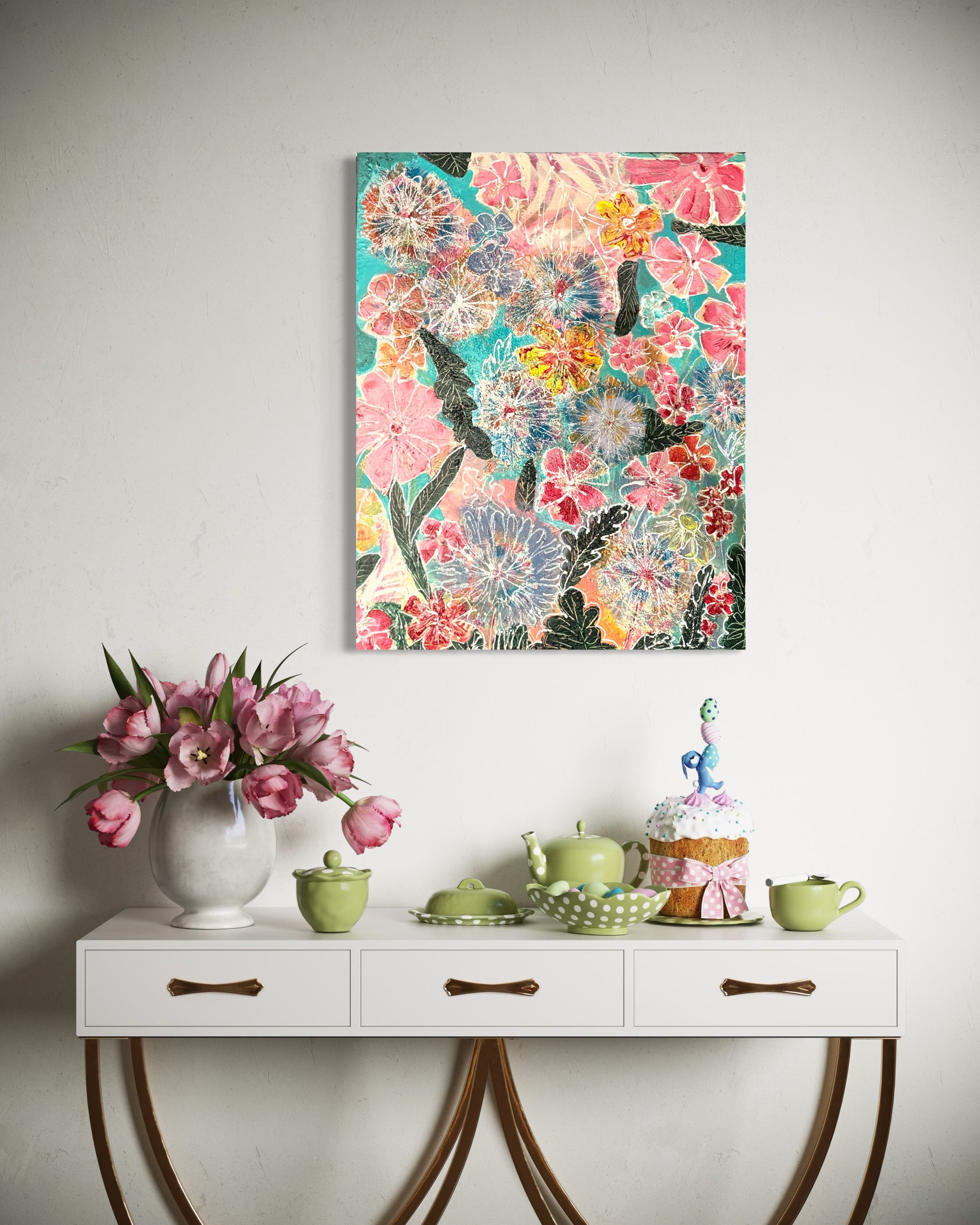 Floral Rain