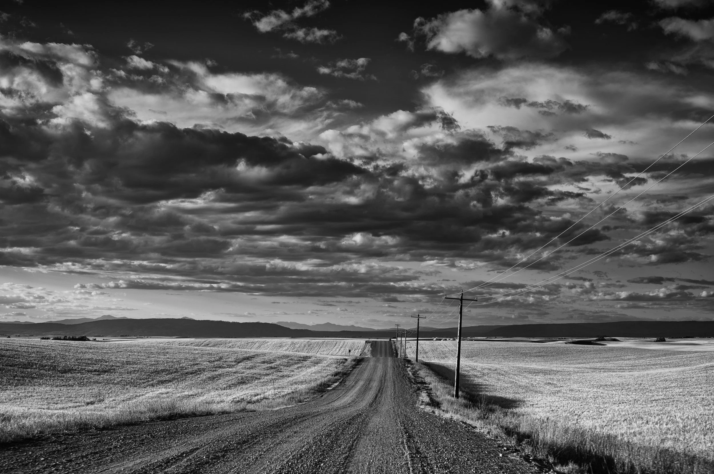 Fields near Felt, Idaho