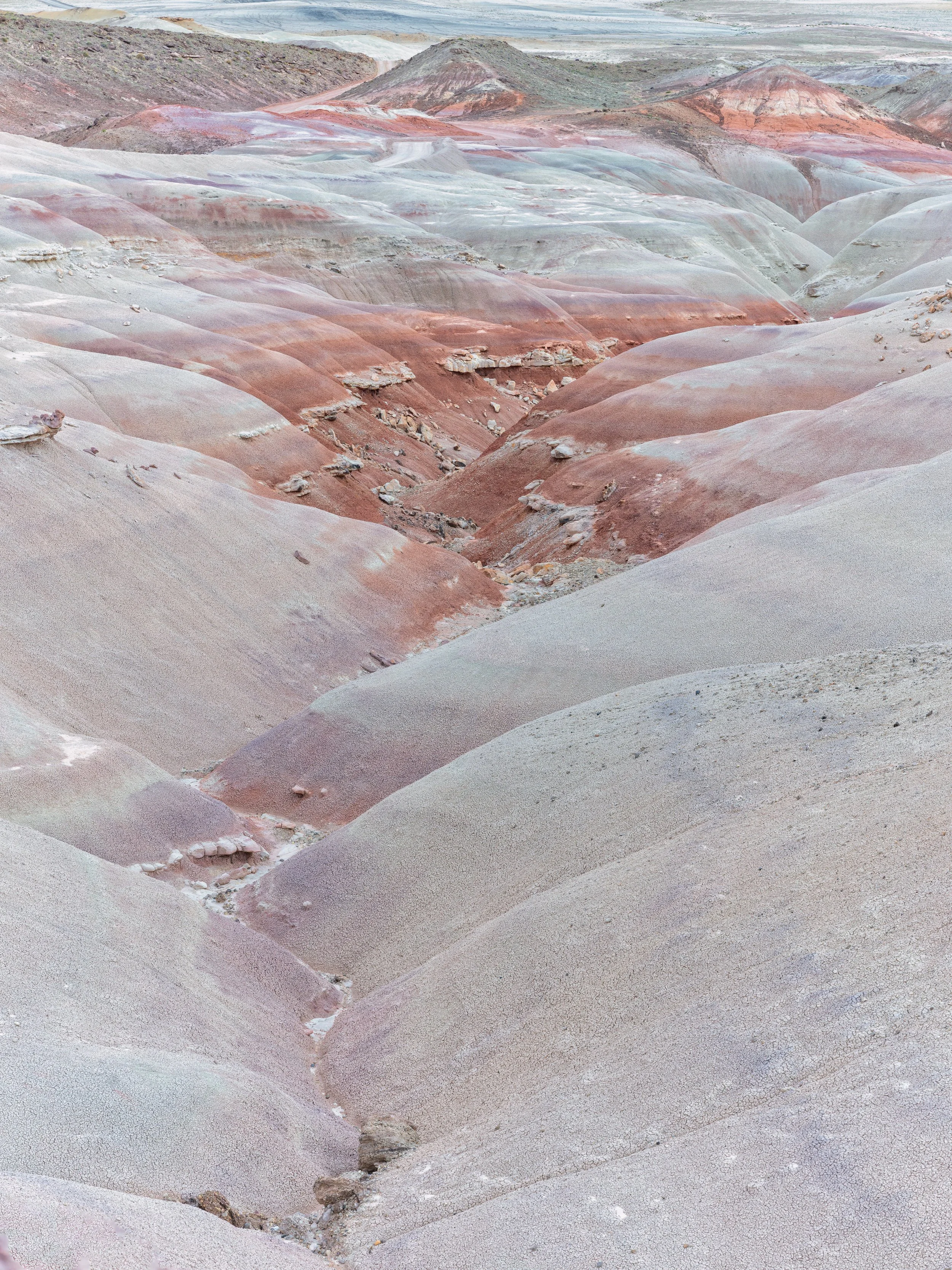 Formation above Cathedral Valley.