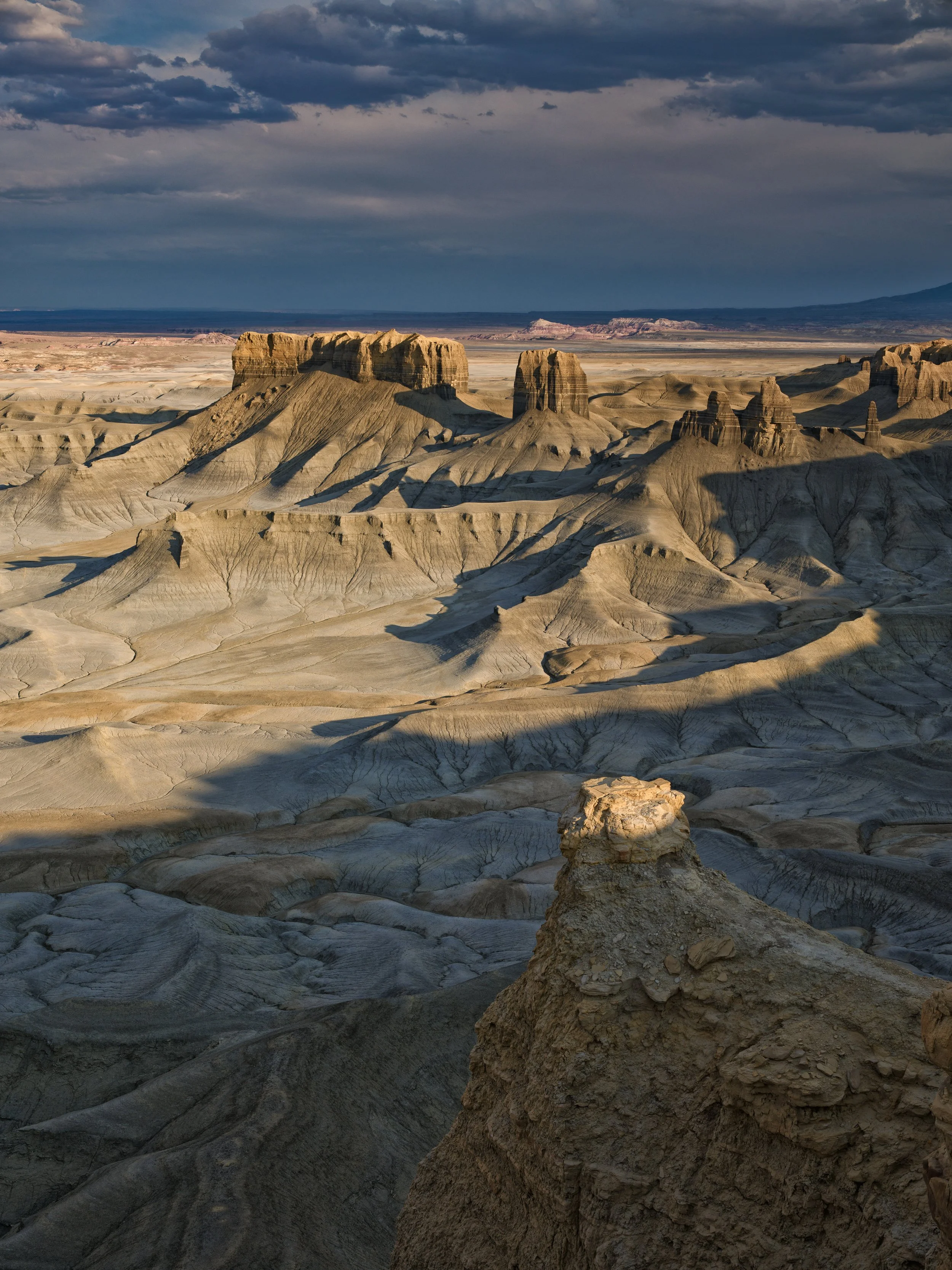 Sunset at the Moonscape Overlook