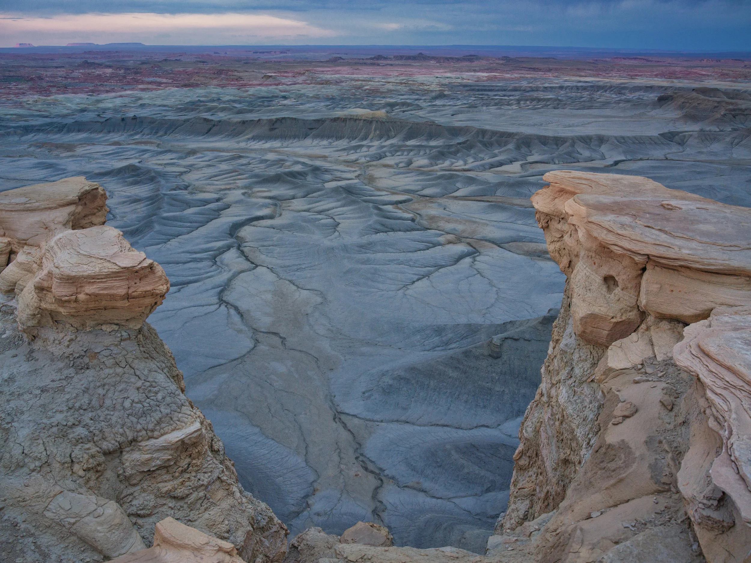 Moonscape Overlook in the Blue Hour.